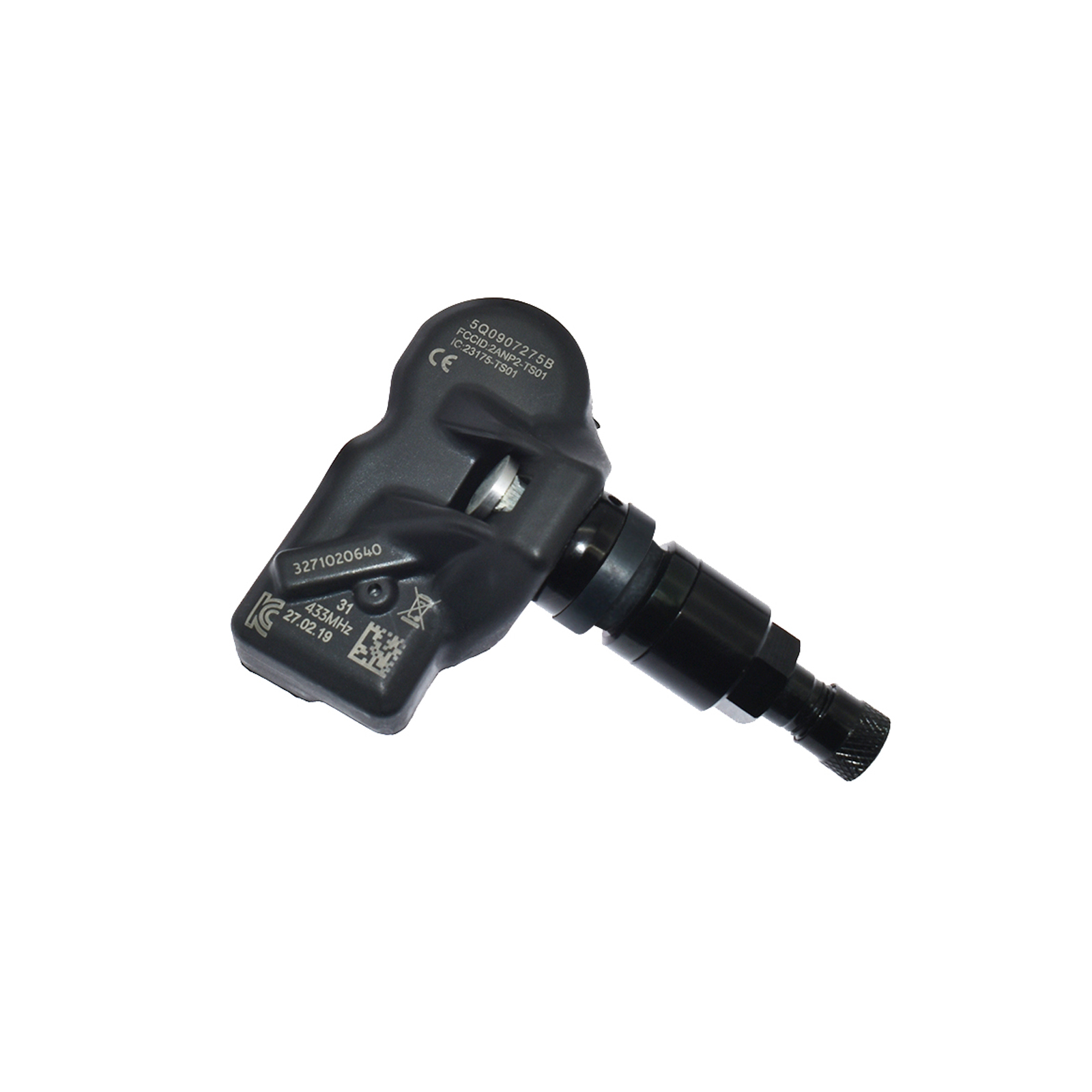 TPMS Tire Pressure Monitoring Sensor 5Q0907275BBlack angle 6