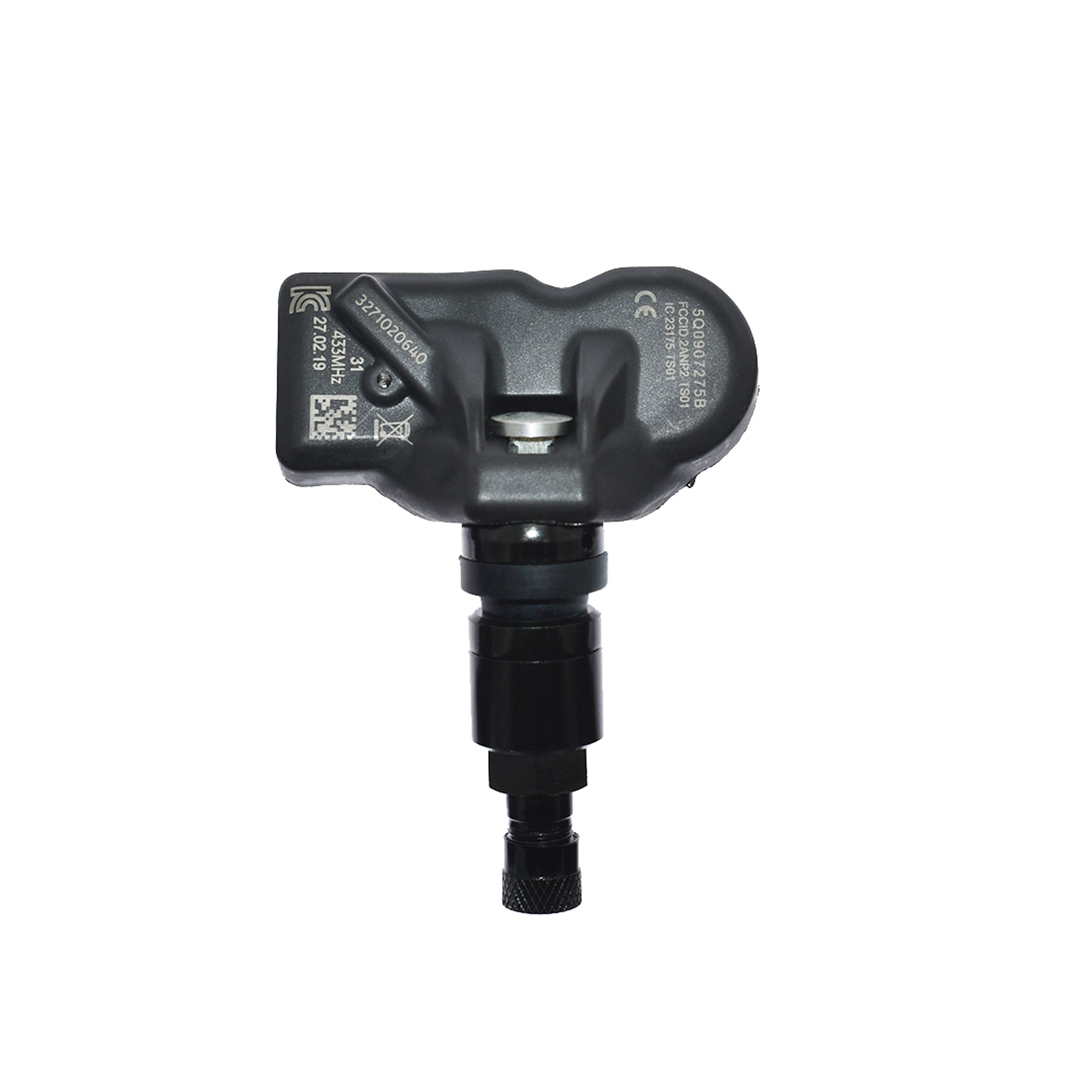 TPMS Tire Pressure Monitoring Sensor 5Q0907275BBlack angle 7