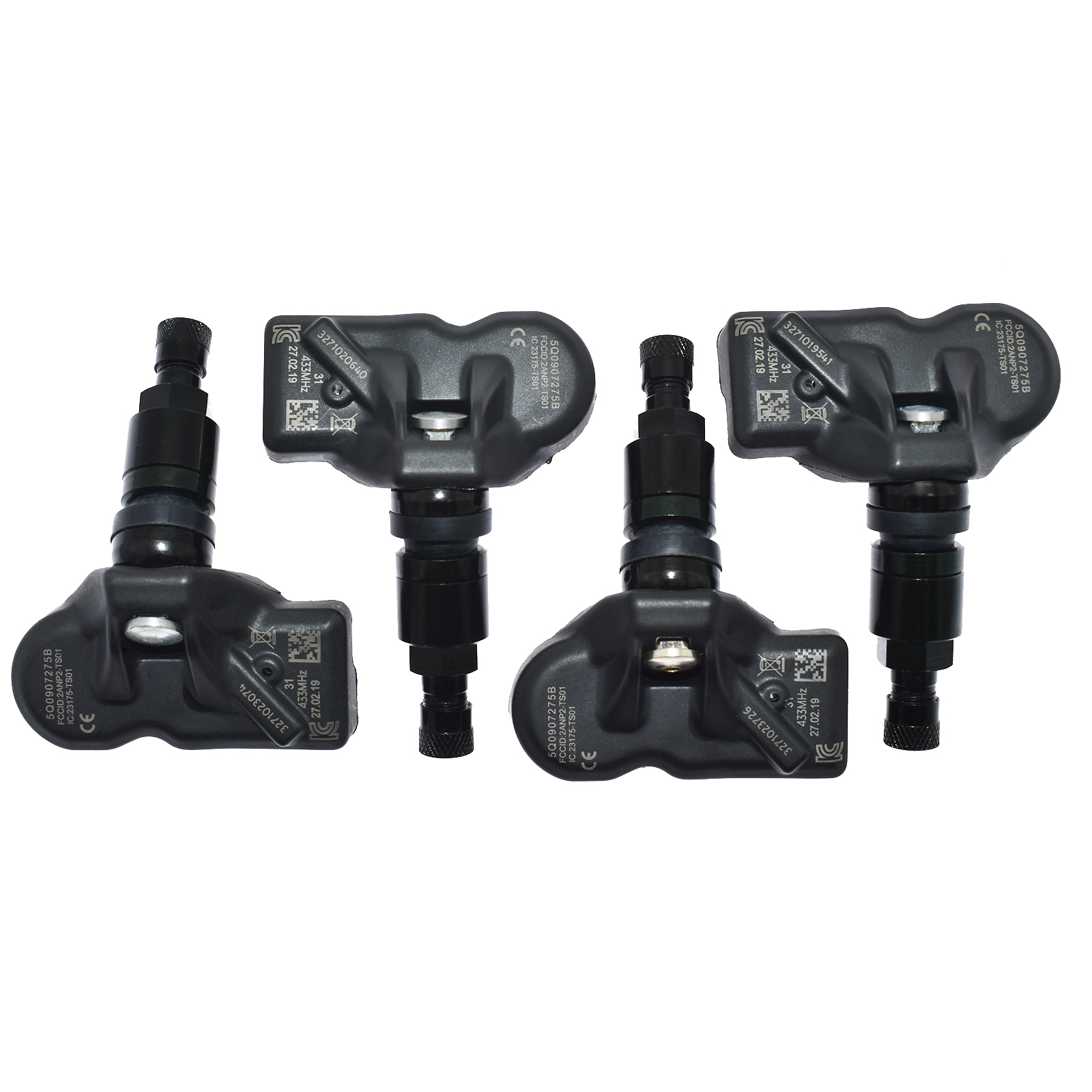 TPMS Tire Pressure Monitoring Sensor 5Q0907275BBlack angle 9