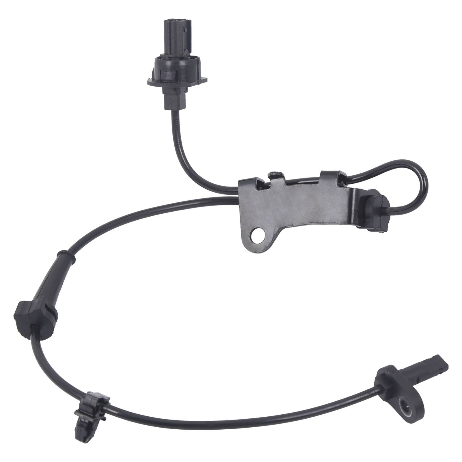 4Pcs Front + Rear ABS Wheel Speed Sensor for Honda Fit 2009-2013 L4 1.5L 2-Pins angle 6