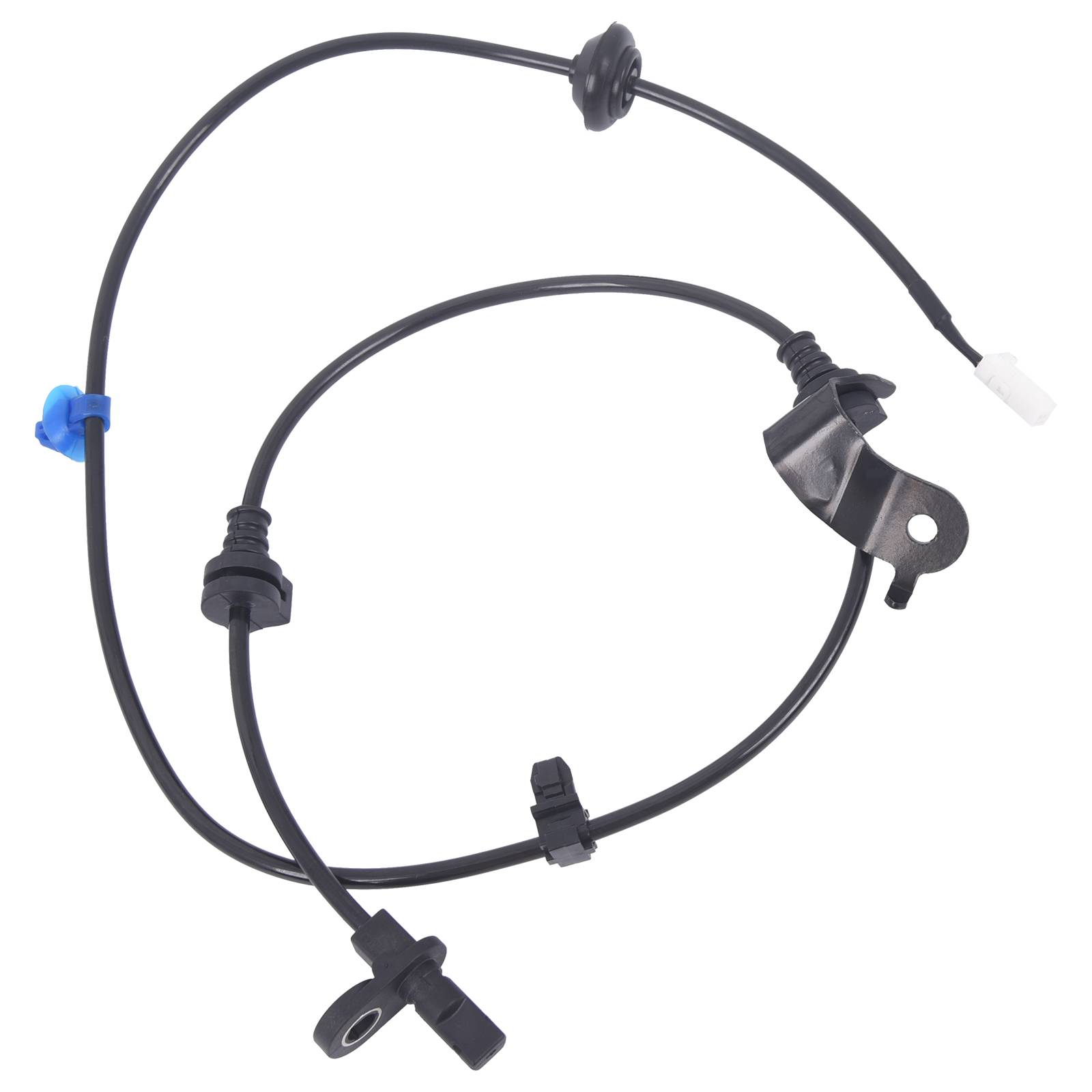 4Pcs Front + Rear ABS Wheel Speed Sensor for Honda Fit 2009-2013 L4 1.5L 2-Pins angle 9