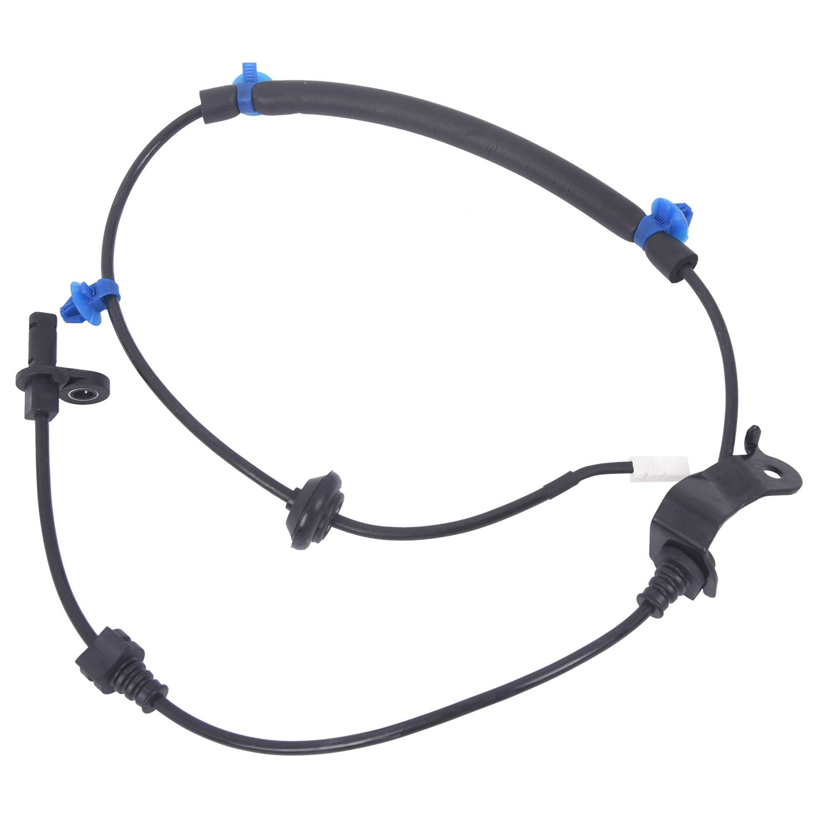 4Pcs Front + Rear ABS Wheel Speed Sensor for Honda Fit 2009-2013 L4 1.5L 2-Pins angle 8