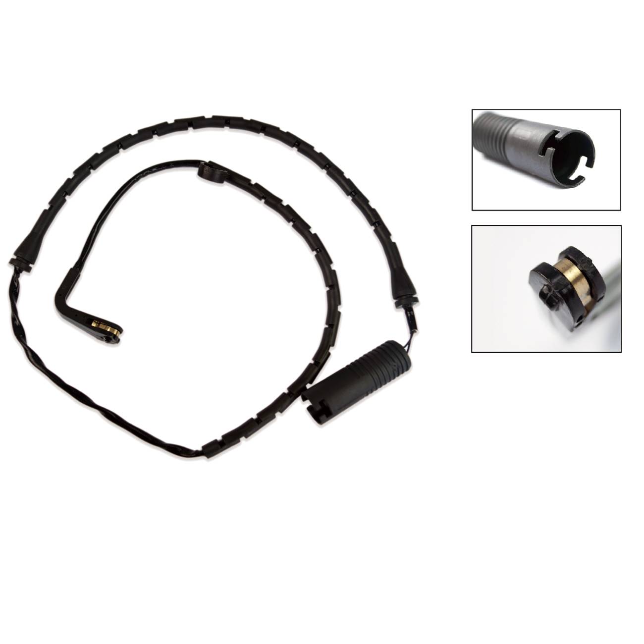 Kit anteriore e posteriore di sensori usura pastiglie freno per BMW Serie 5 E39 528i, 540i, 530i, 525i e M5 angle 3