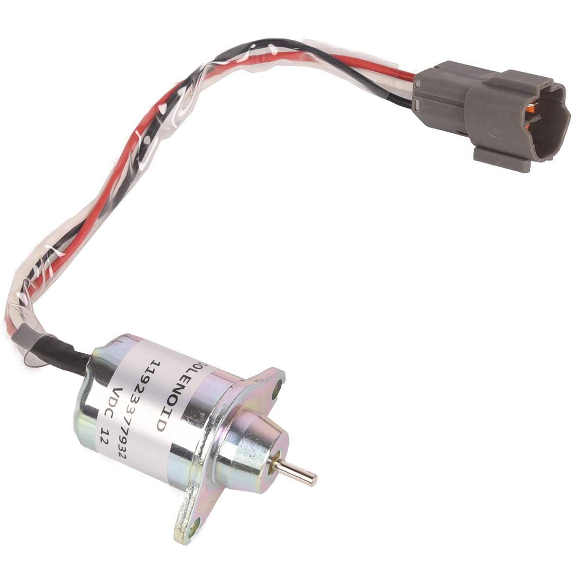 NEW Fuel Shut Off Solenoid 11923377932 FOR YANMAR JOHN DEERE TRACTOR Generator angle 6