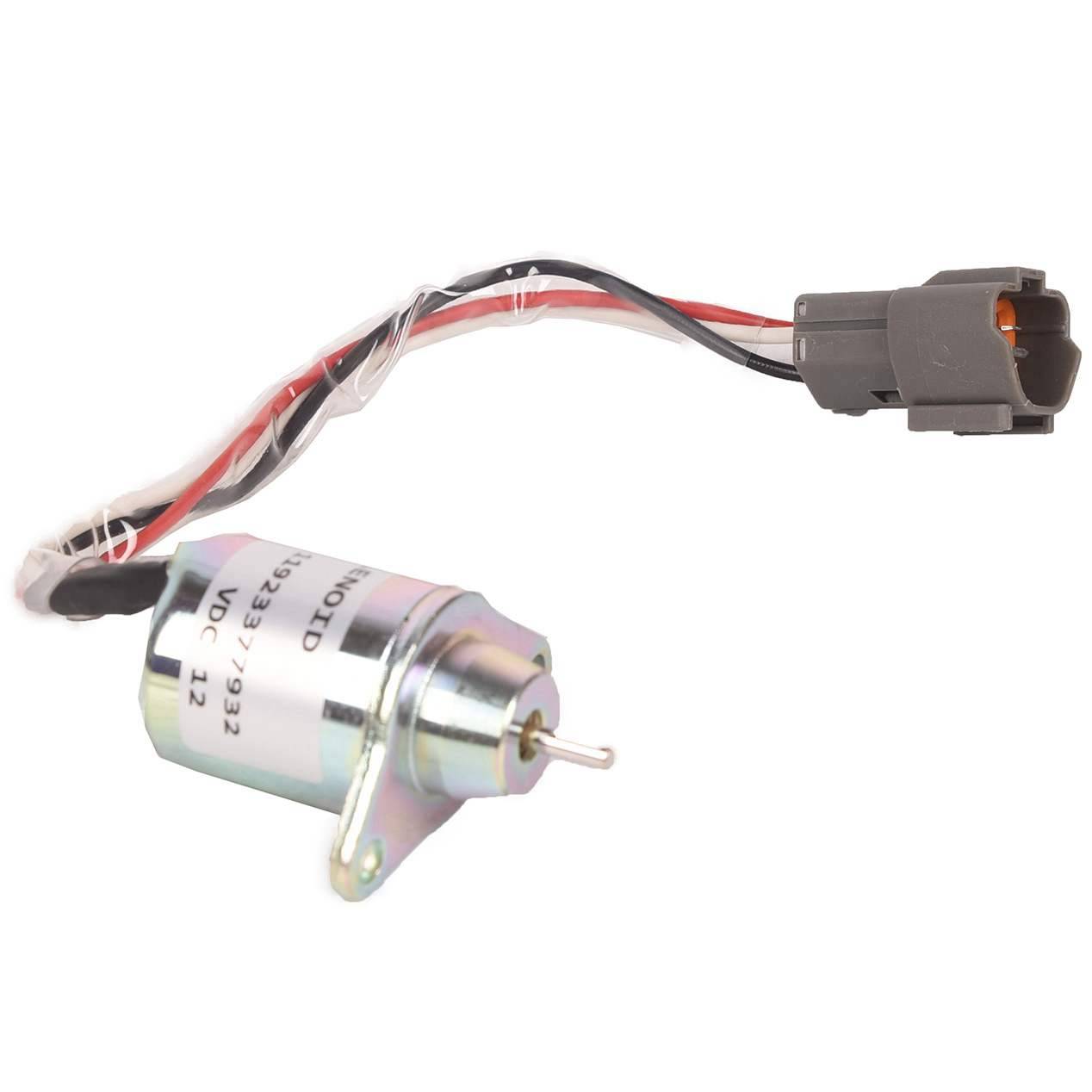 NEW Fuel Shut Off Solenoid 11923377932 FOR YANMAR JOHN DEERE TRACTOR Generator angle 5