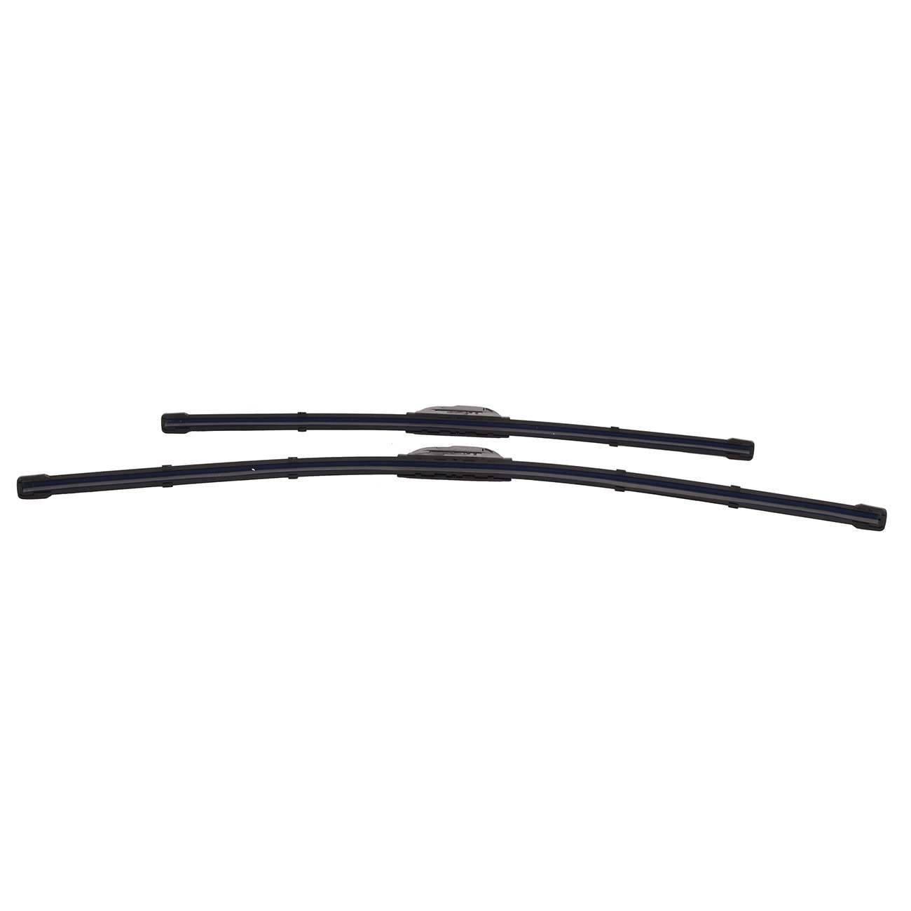 Satz rahmenloser Scheibenwischer für die Windschutzscheibe, 5-Min-Beschichtung, blau, 26" + 20" A0268A0030 angle 2