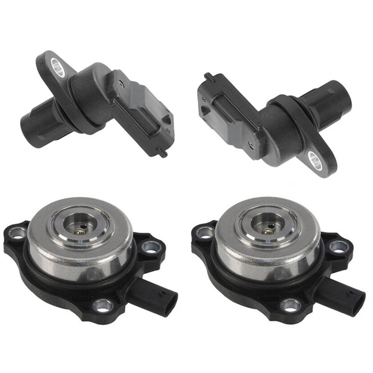 Sada snímače polohy vačkového hřídele a nastavovacího magnetu, 4 kusy, pro Mercedes W164 W209 W211 W221 BK0423080002 angle 2