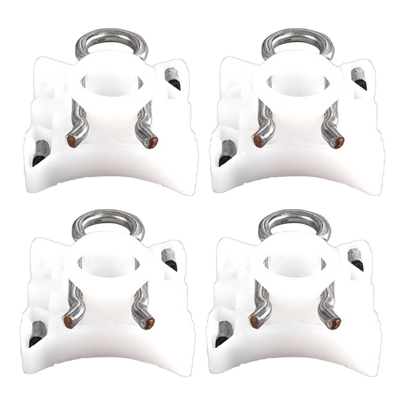 Sada 4 posuvných pivotních klipů mechanismu stahování oken 51321938884 pro BMW E32 E34 E36 E92 E93 angle 3