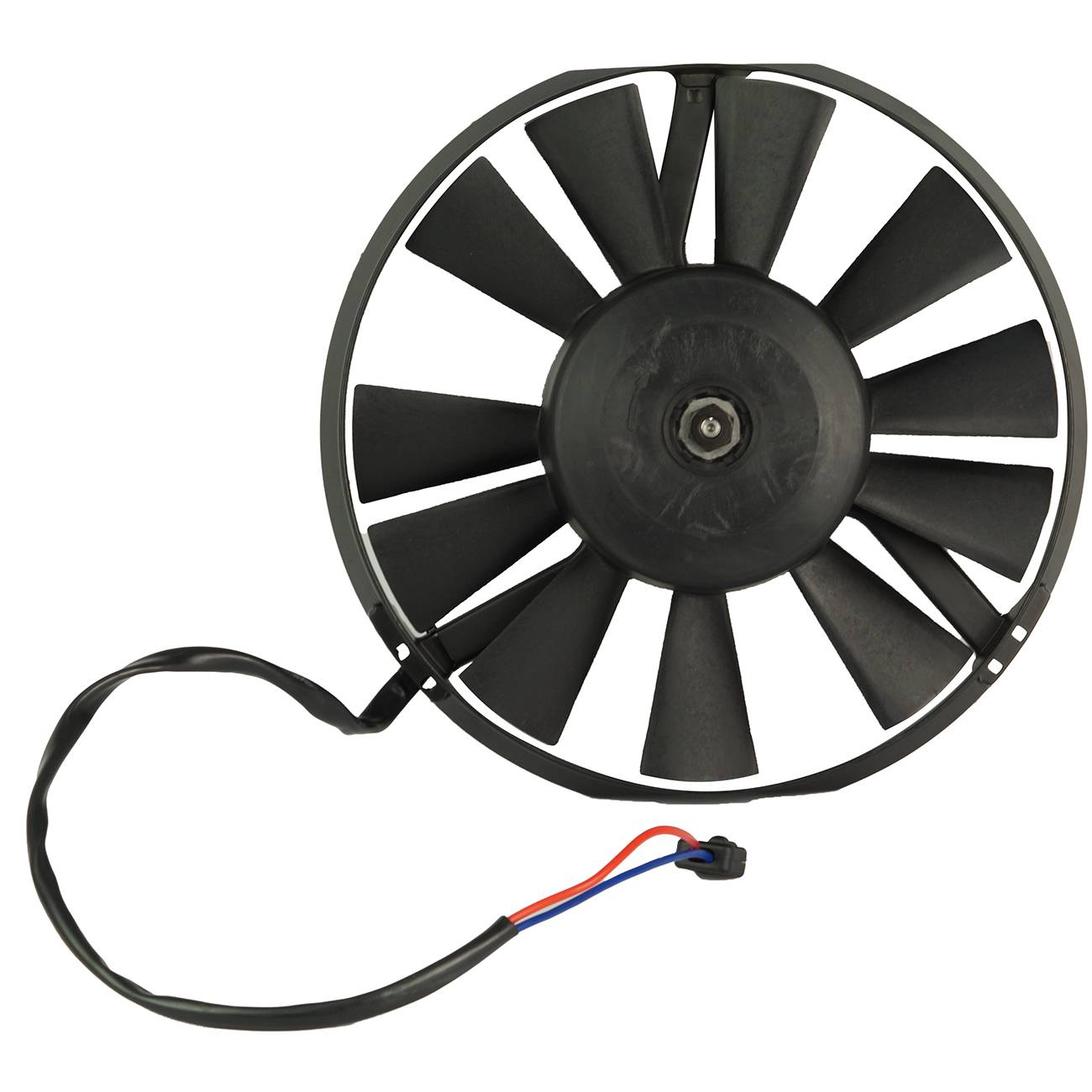 Motor pomocného chladicího ventilátoru chladiče, sestava, pro Mercedes-Benz 190E, 300CD, 300D a 300SD — OE: TOPT1107006 angle 3
