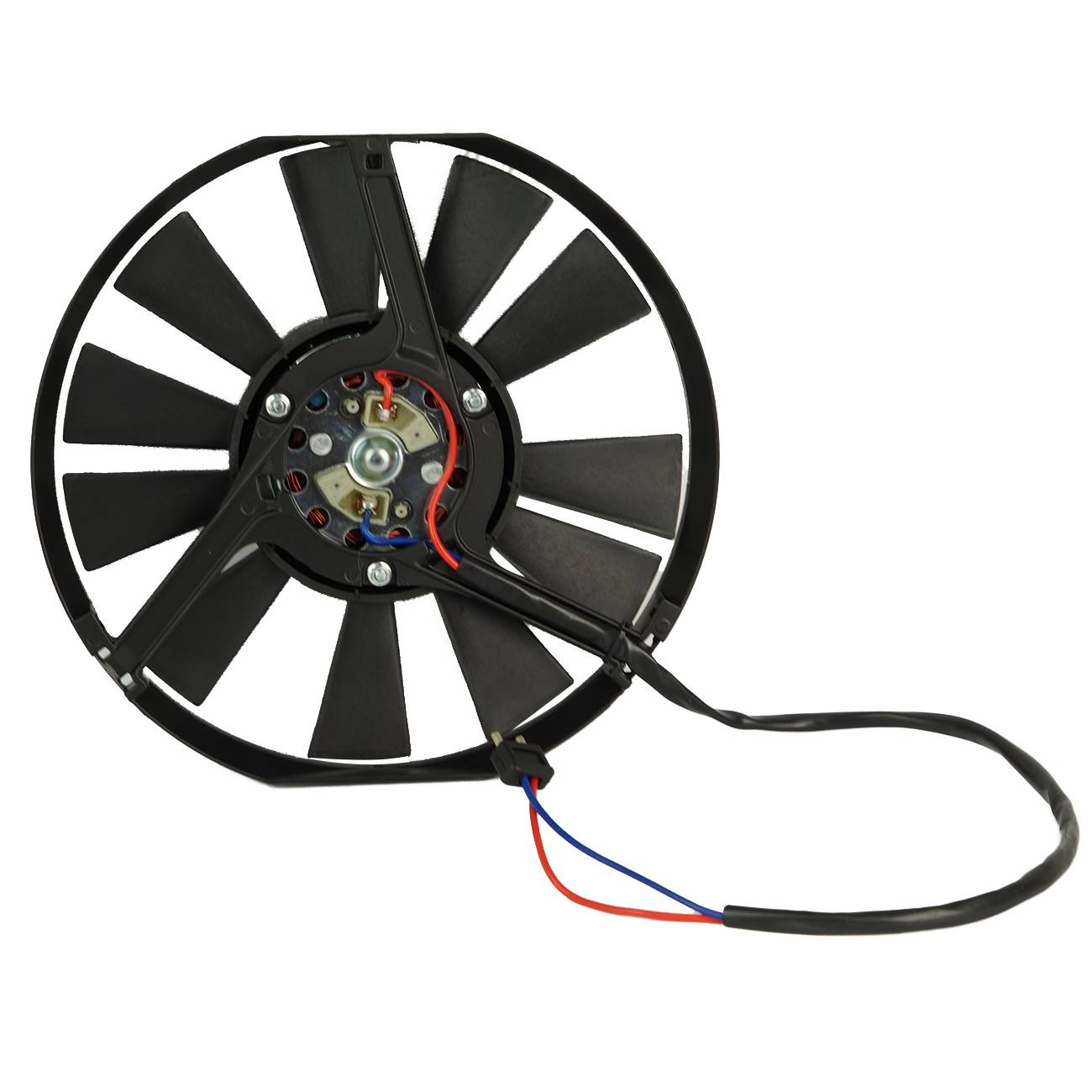 Motor pomocného chladicího ventilátoru chladiče, sestava, pro Mercedes-Benz 190E, 300CD, 300D a 300SD — OE: TOPT1107006 angle 5