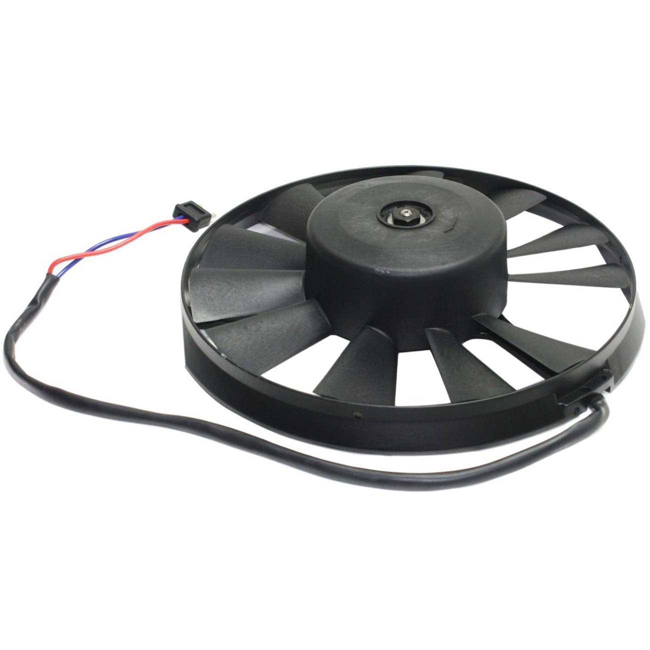 Motor pomocného chladicího ventilátoru chladiče, sestava, pro Mercedes-Benz 190E, 300CD, 300D a 300SD — OE: TOPT1107006 angle 2