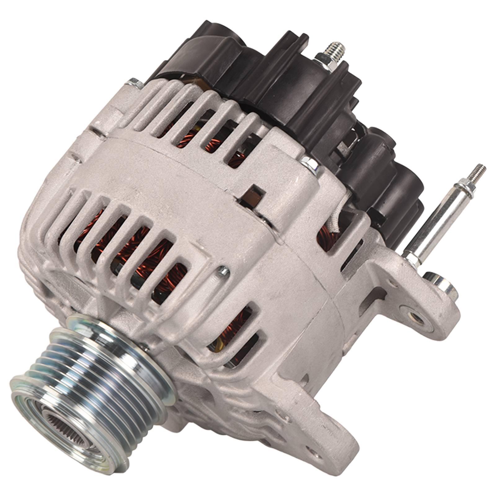 Alternátor 12 V 110 A pro VW Jetta 2002–2003 Golf 2002–2006 Beetle Audi TT A0282A0318 angle 6
