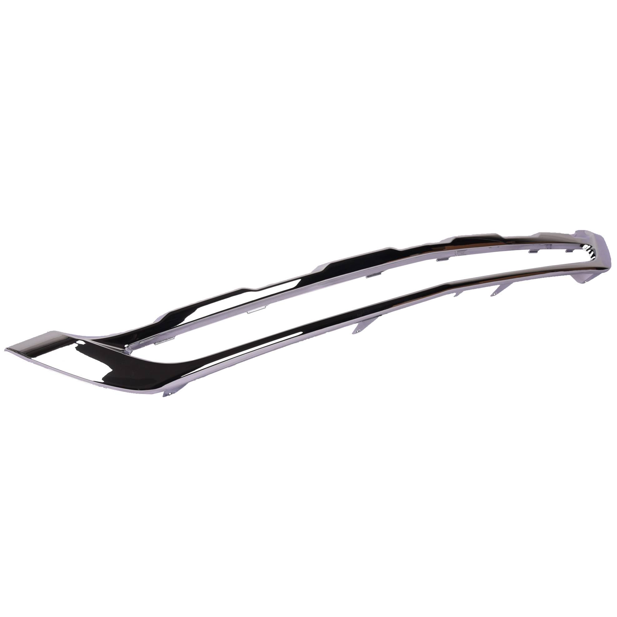 Přední chromovaný deflektor spodní části nárazníku pro Mercedes GLK 350 250 2013–2015 A0141A0225 angle 3
