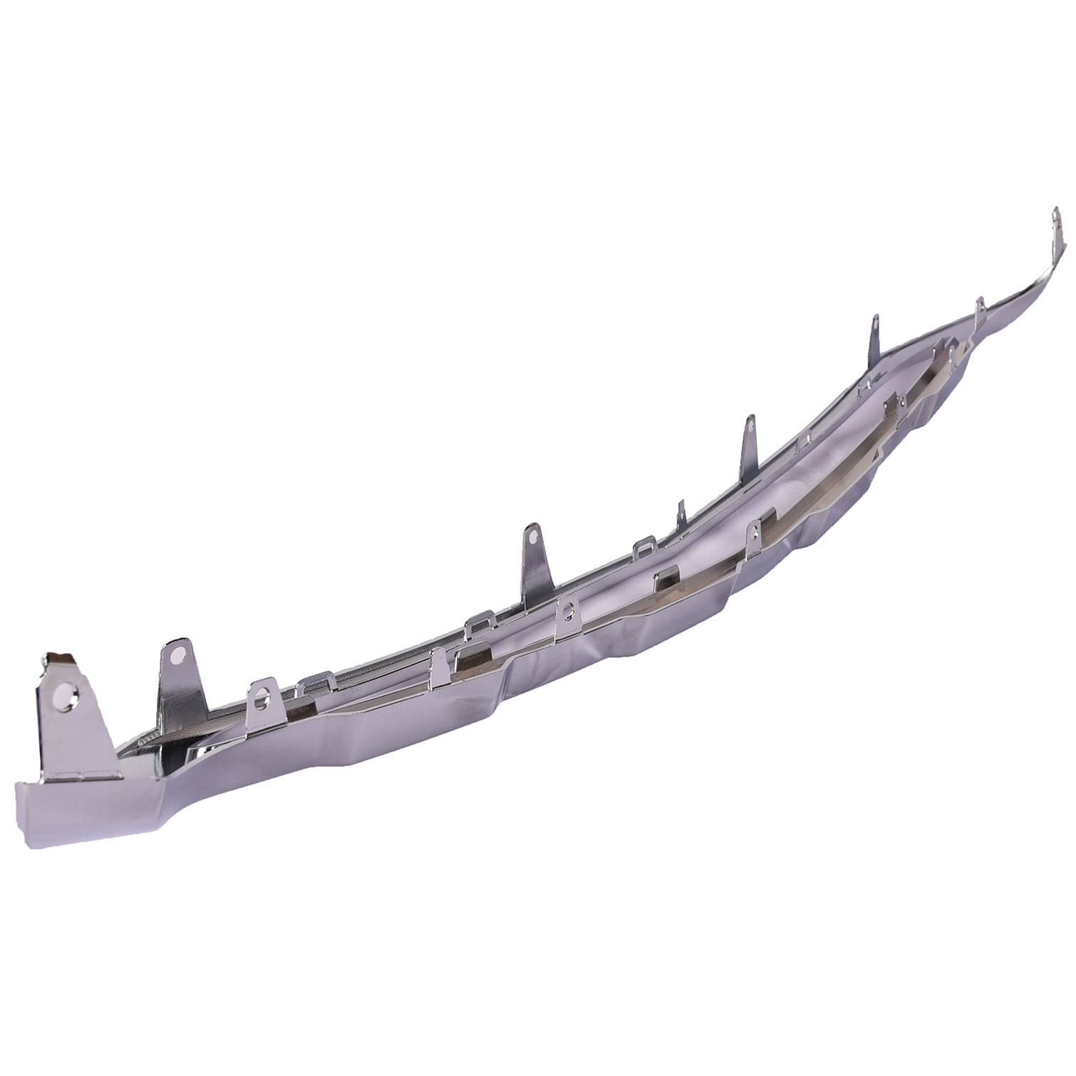 Přední chromovaný deflektor spodní části nárazníku pro Mercedes GLK 350 250 2013–2015 A0141A0225 angle 6