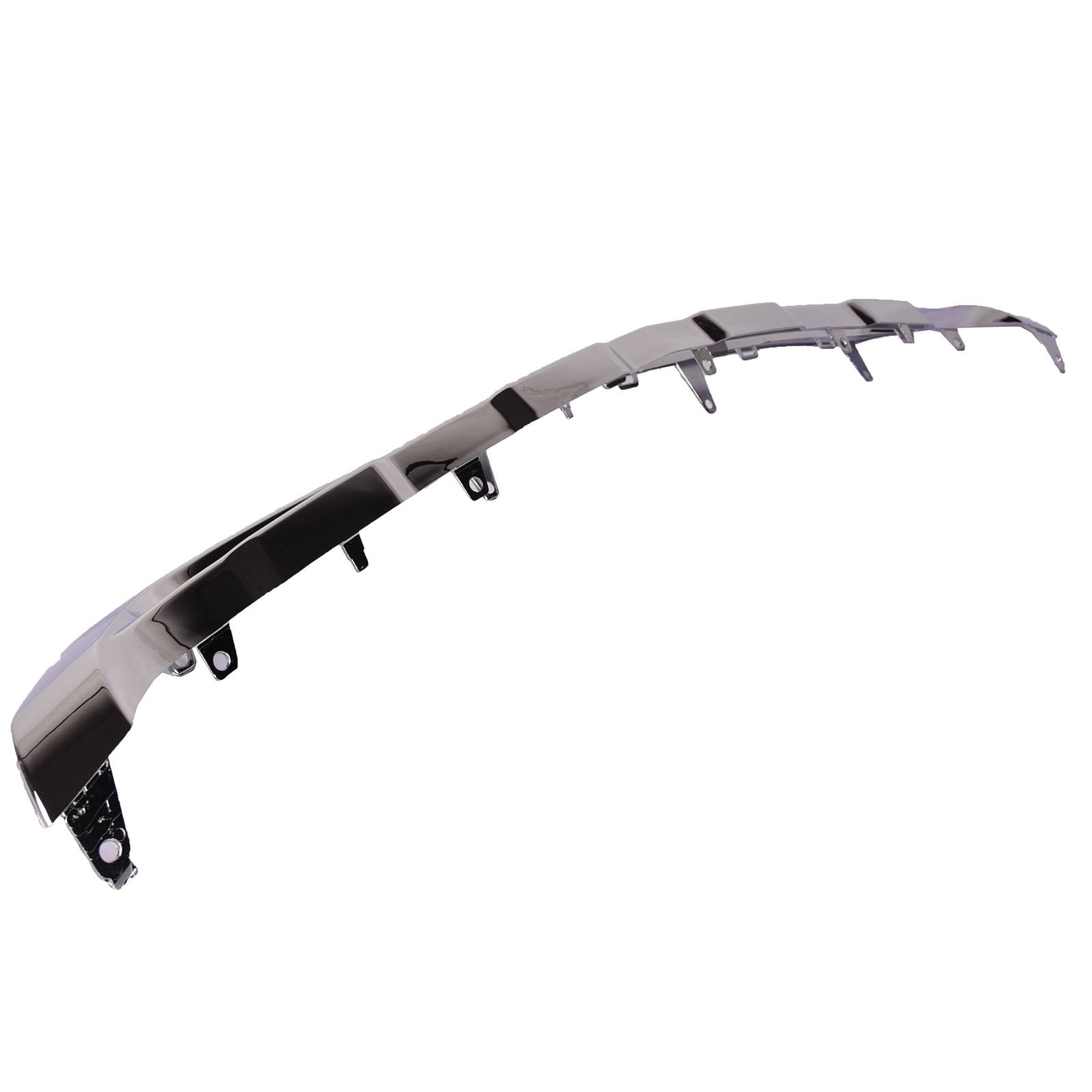 Přední chromovaný deflektor spodní části nárazníku pro Mercedes GLK 350 250 2013–2015 A0141A0225 angle 4