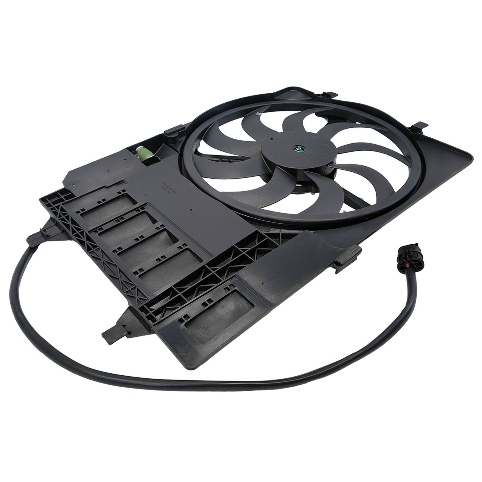 Sestava elektrického chladicího ventilátoru chladiče pro Mini Cooper 2003–2008 1.6L L4 — OE: 17117541092 angle 4
