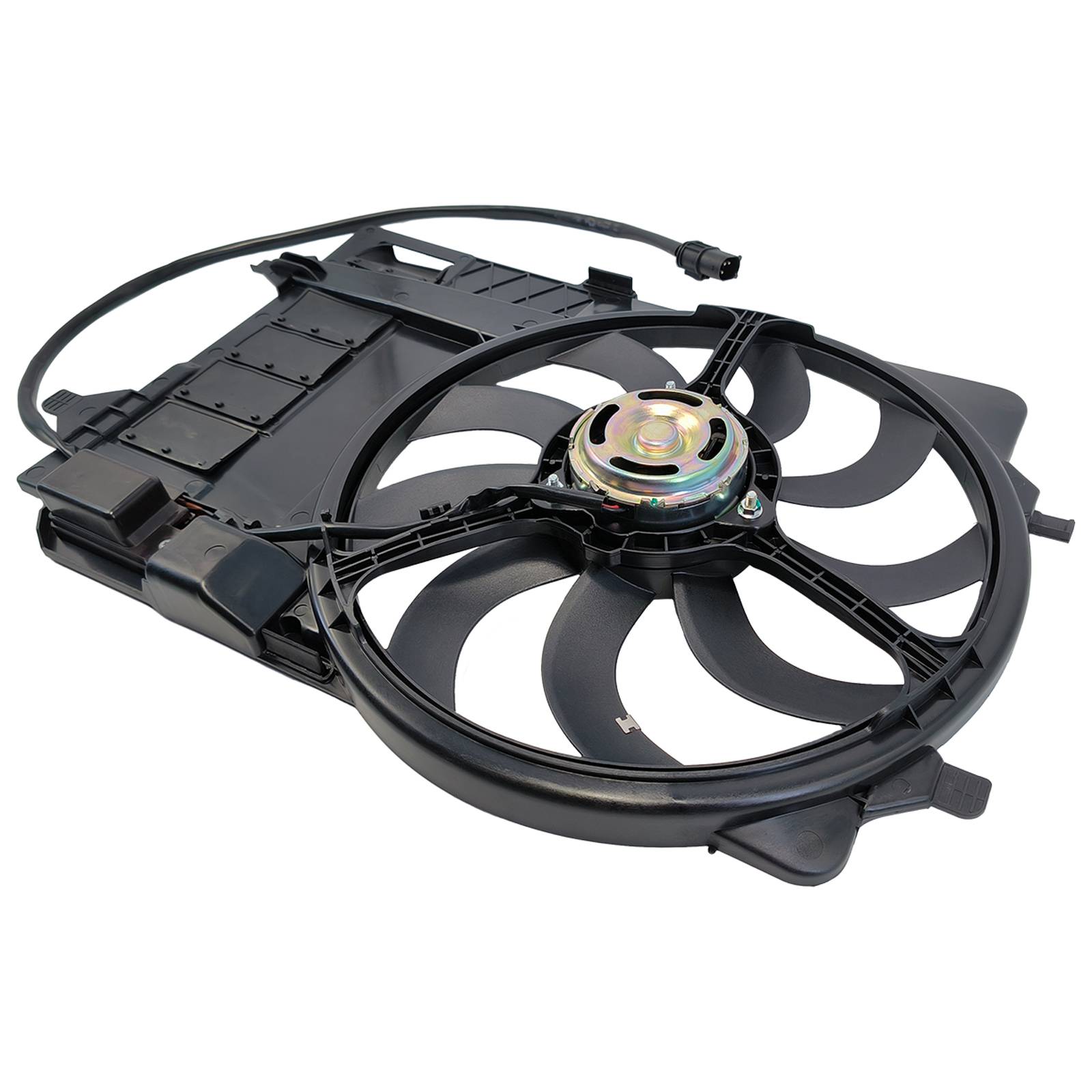 Sestava elektrického chladicího ventilátoru chladiče pro Mini Cooper 2003–2008 1.6L L4 — OE: 17117541092 angle 3