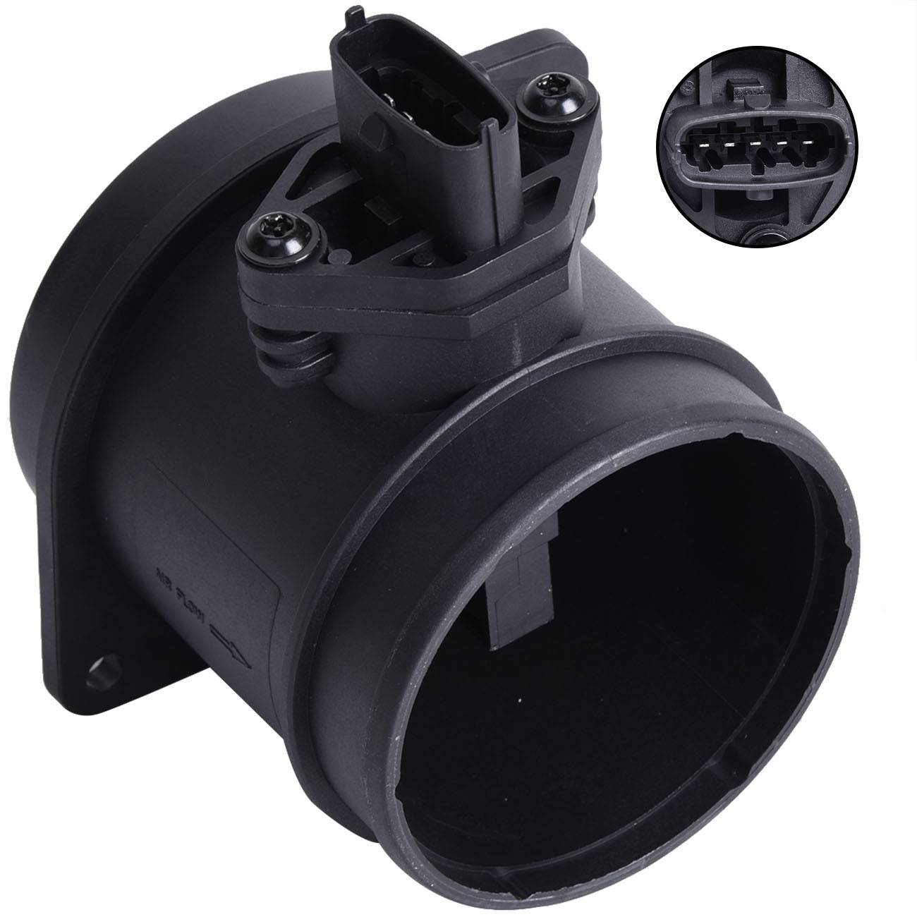 Měřič hmotnostního průtoku vzduchu MAF (levá/pravá strana) pro Volvo S80 T6 1999–2001 8670113 angle 2