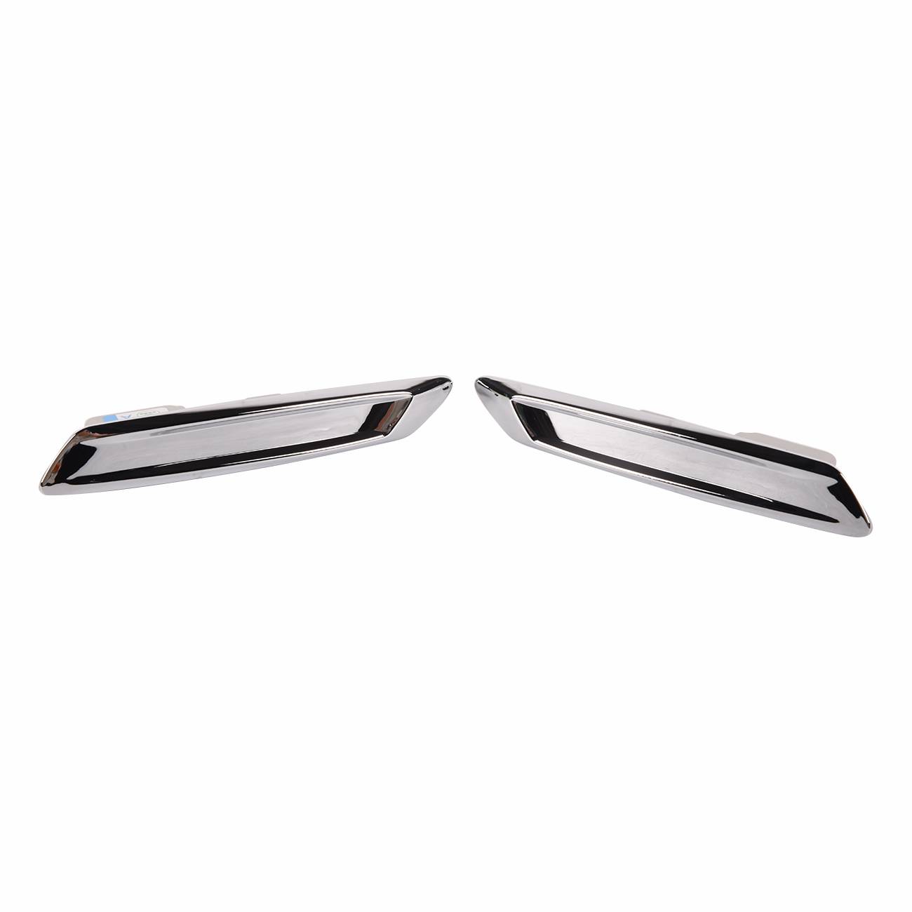 Sada 2 chromovaných lišt předních blatníků, levá a pravá, pro BMW F10 528i řady 5 Sedan 2013–2016 A0147A0094