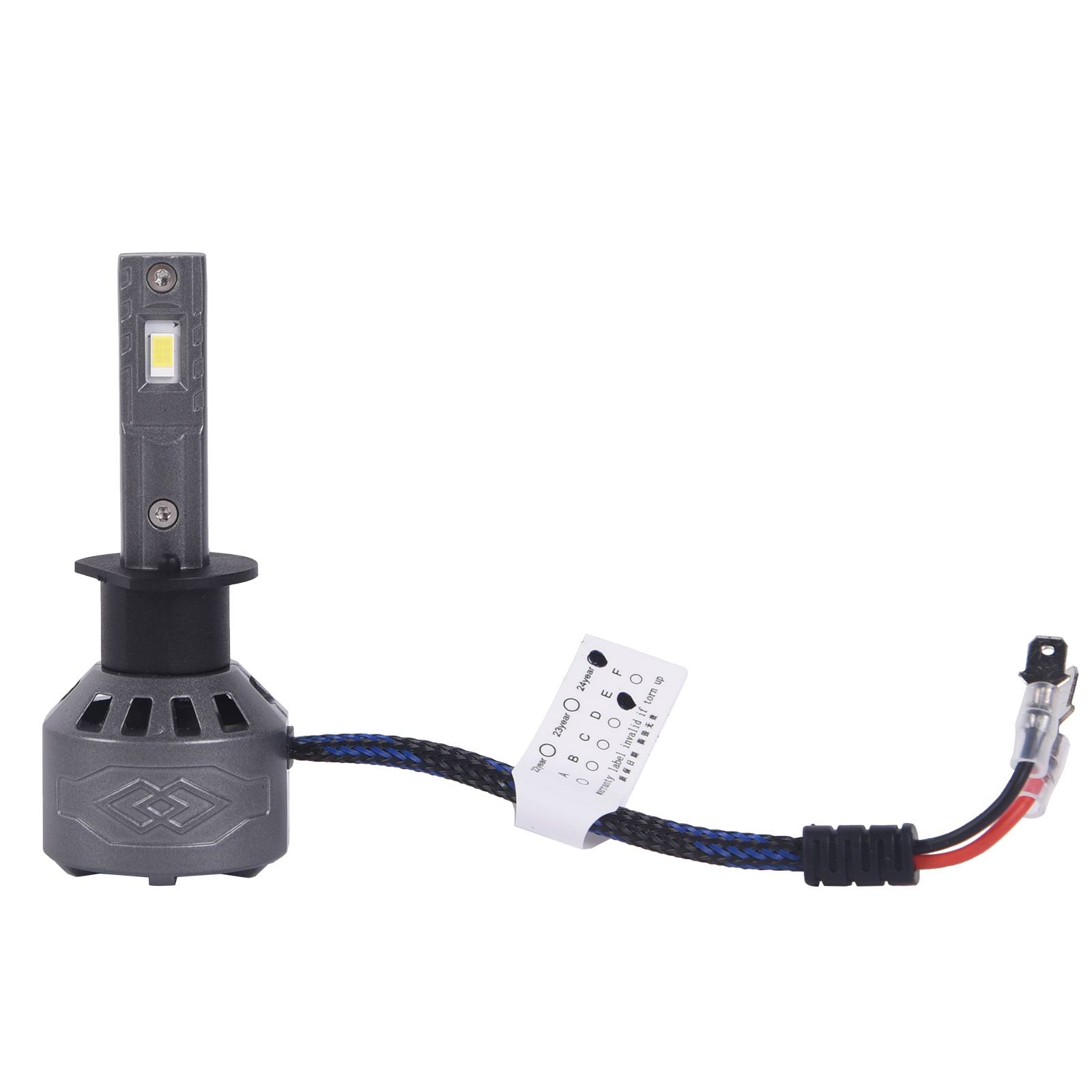 Žárovky LED do světlometu H1, jas 8000 lm/sada, bílé světlo 6000 K A0512A0002 angle 4