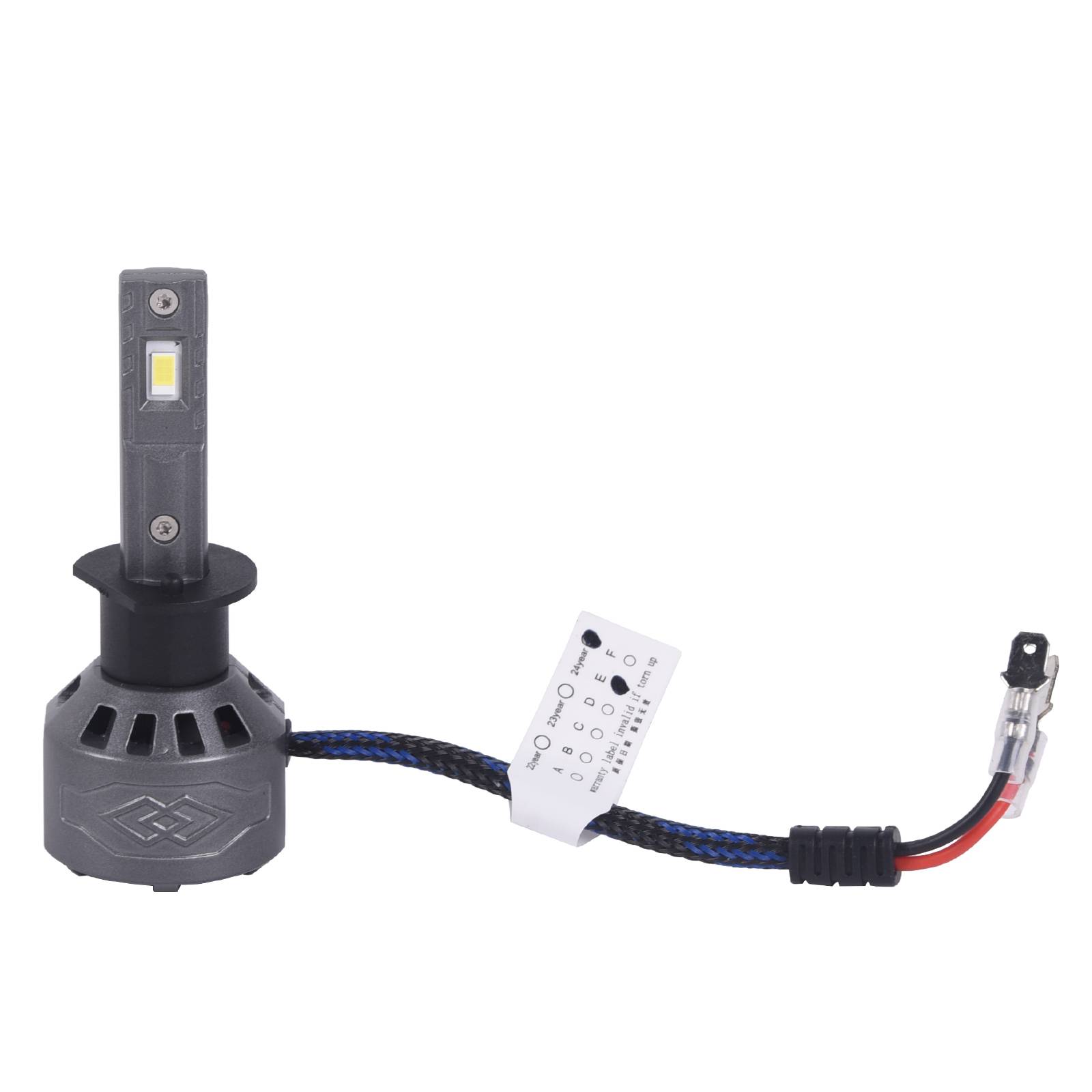Žárovky LED do světlometu H1, jas 8000 lm/sada, bílé světlo 6000 K A0512A0002 angle 5