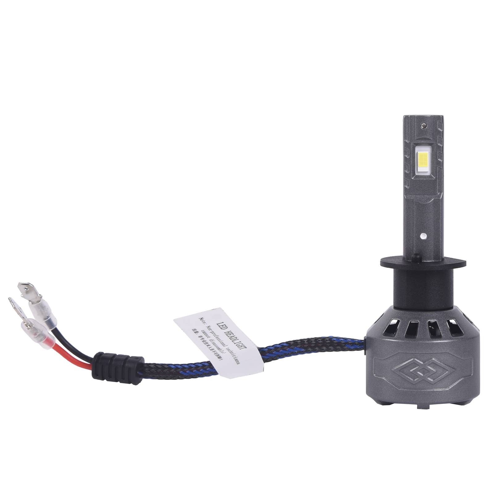Žárovky LED do světlometu H1, jas 8000 lm/sada, bílé světlo 6000 K A0512A0002 angle 3
