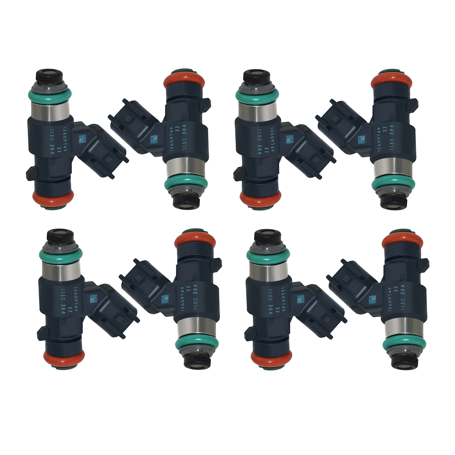 12609749 Fuel Injector 1Pcs angle 12