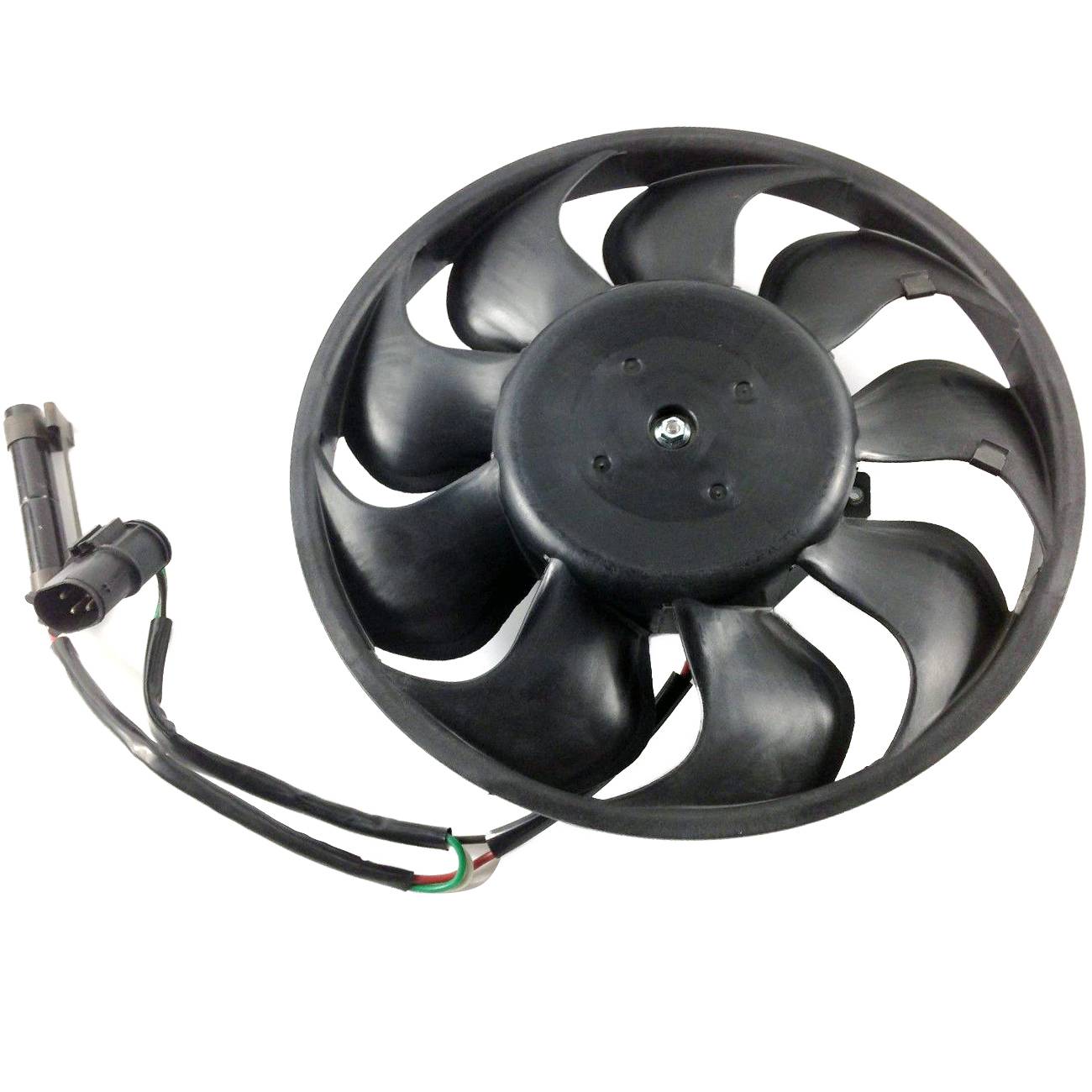 Sestava elektrického chladicího ventilátoru chladiče pro Porsche 911 a Boxster 1997–2005 — OE: 99662413500 angle 2
