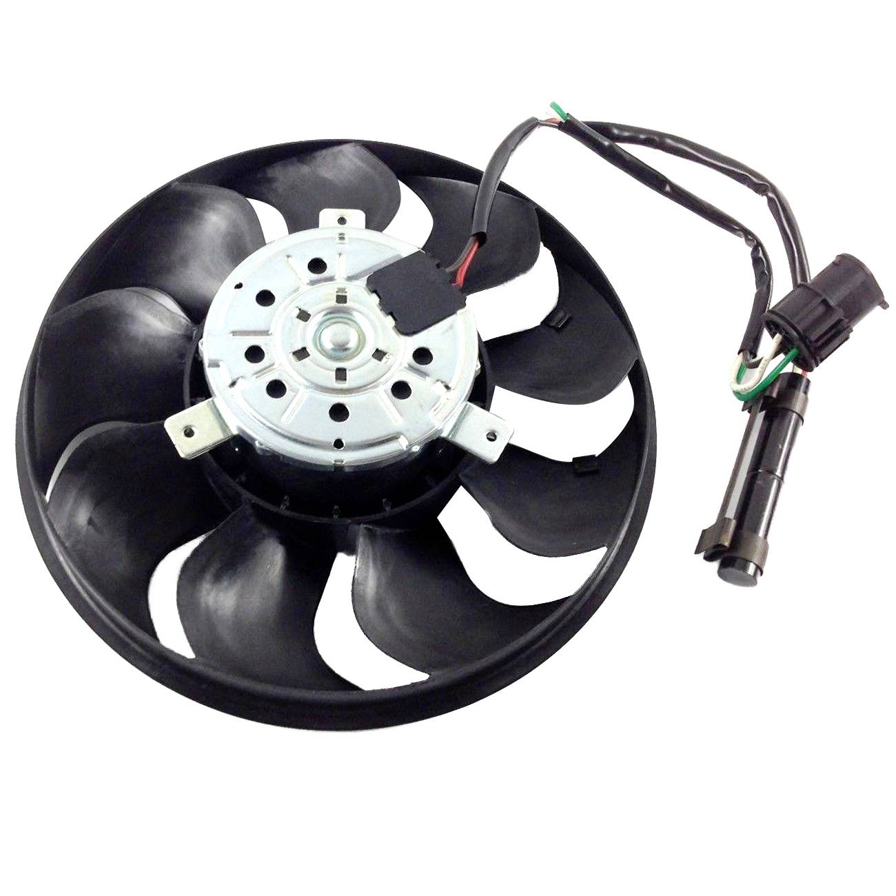 Sestava elektrického chladicího ventilátoru chladiče pro Porsche 911 a Boxster 1997–2005 — OE: 99662413500 angle 5