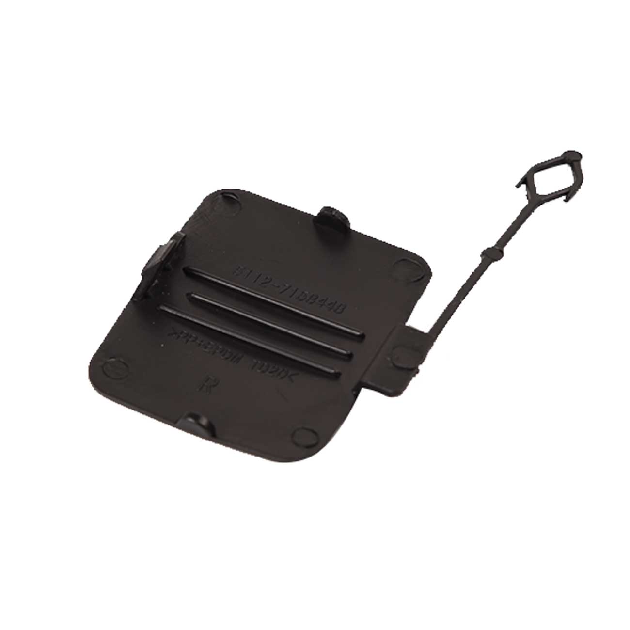 Základovaný kryt oka tažného háku na pravé zadní straně nárazníku BMW X5 E70 2006–2011 A0147A0031 angle 6