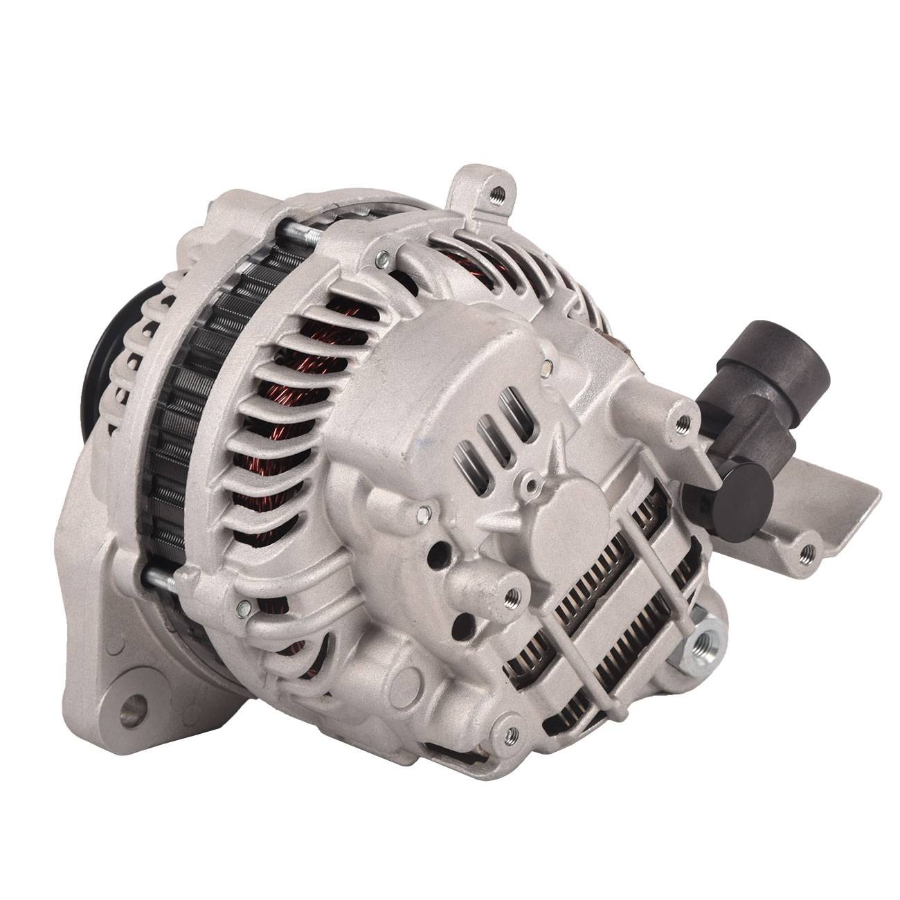 Hliníkový alternátor pro Honda Civic 2006, 2007–2011 L4 1.8L 80 A 12 V, 7drážková řemenice CW A0282A0193 angle 4