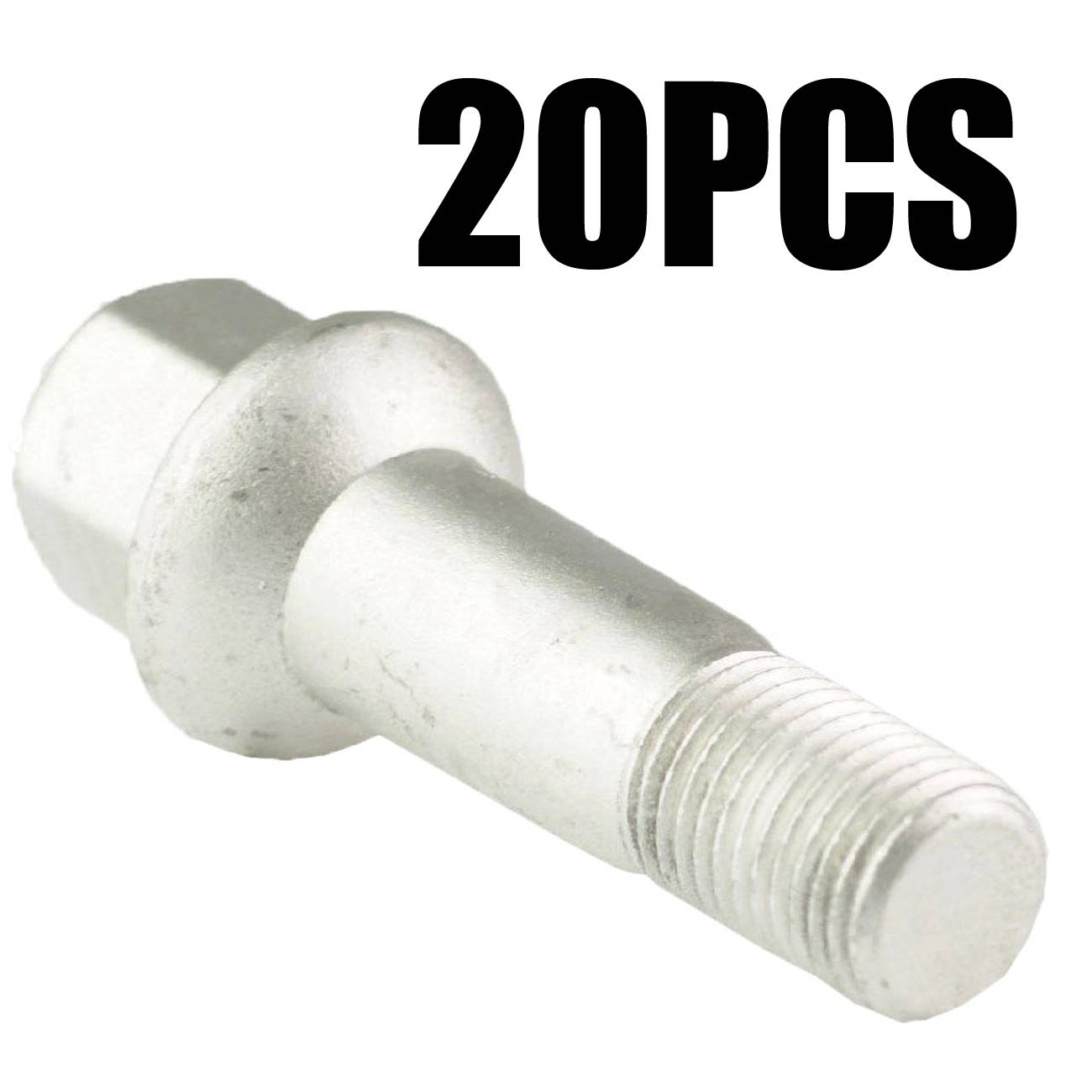 Nová sada 20 kolových šroubů a matic pro Mercedes W220 W204 W164 W251 0009905307 angle 3