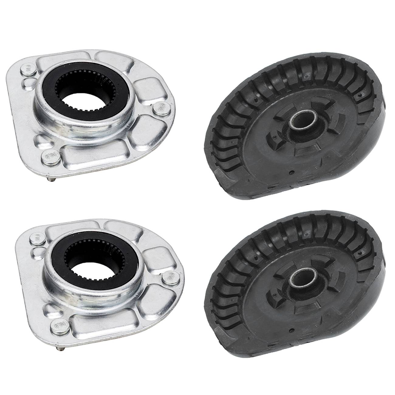 Sada uložení vzpěry a pouzder sedla pružiny, 4 kusy, přední, pro Volvo S60 S80 V70 XC90 30683637 angle 10