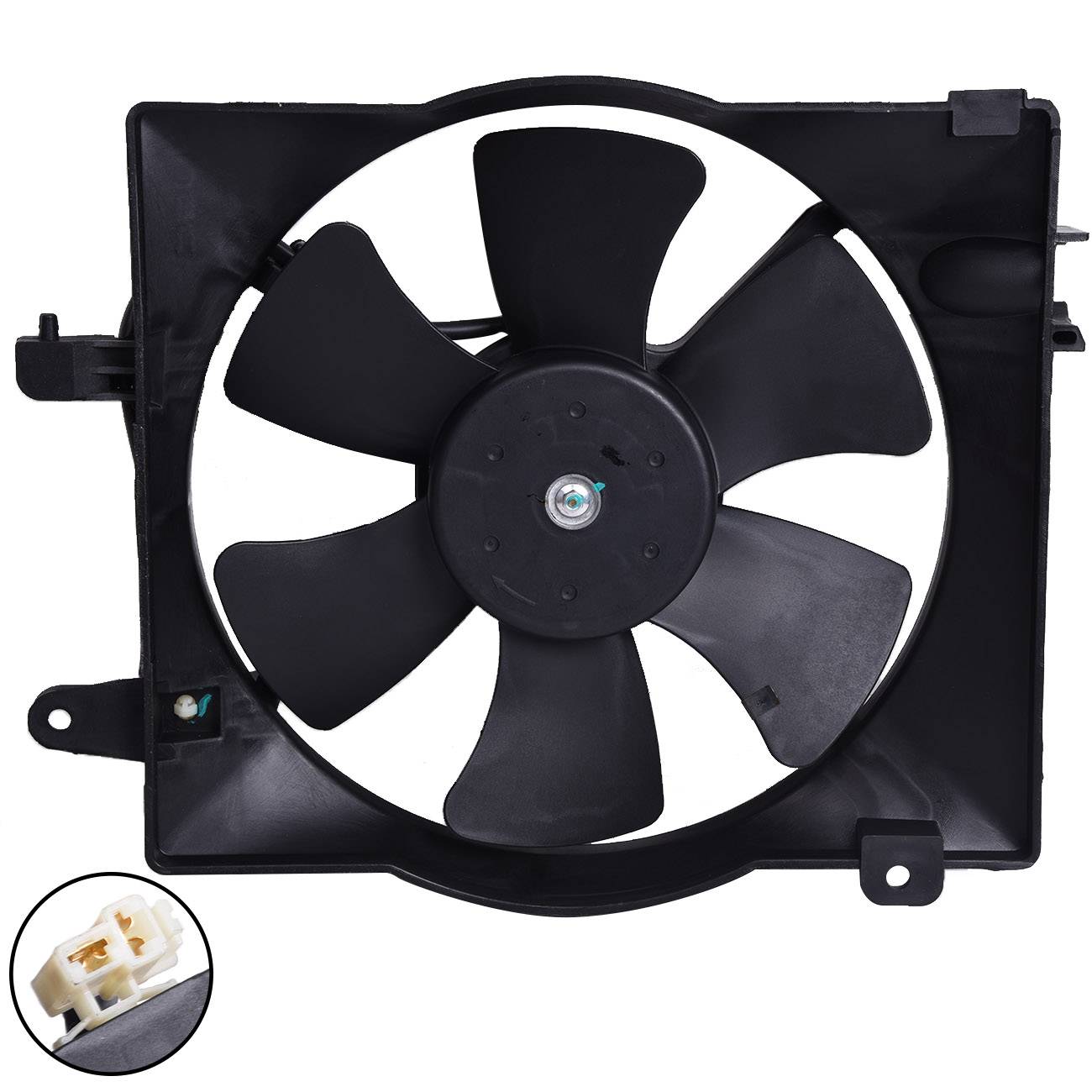 Sestava elektrického ventilátoru chladiče Chevrolet Spark 93741009