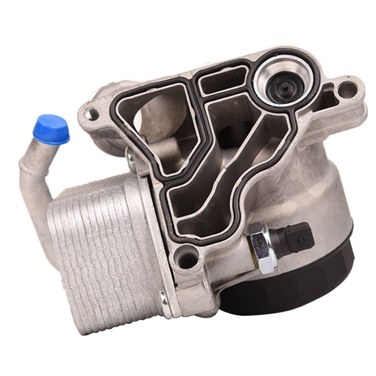Obal filtru chladiče motorového oleje s těsněními pro BMW X3, X1 a 528i 11427516383 angle 2