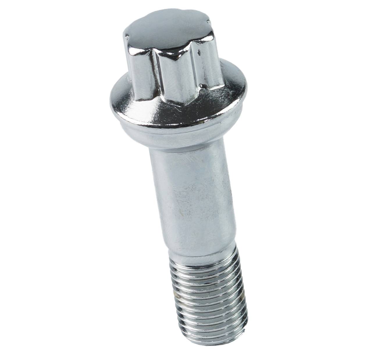 10 nerezových šroubů kol s pouzdrem, délka 2 5/8 palce, pro Mercedes W164 W166 X204 W221 C216 BACB11-U24010 angle 2