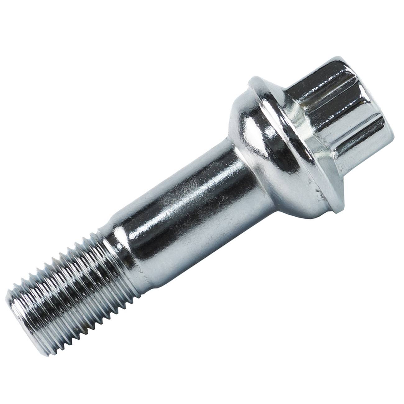 10 nerezových šroubů kol s pouzdrem, délka 2 5/8 palce, pro Mercedes W164 W166 X204 W221 C216 BACB11-U24010 angle 4