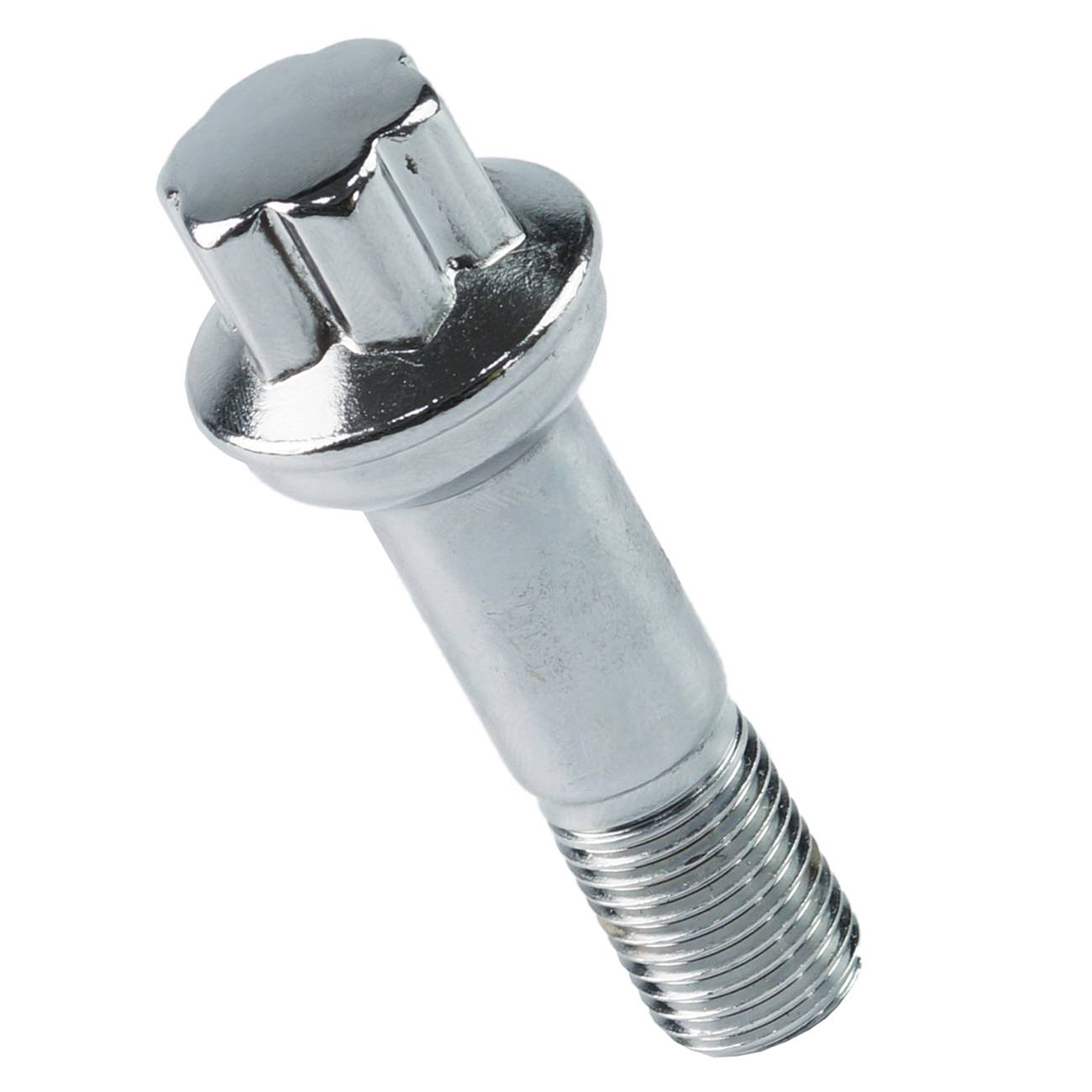 10 nerezových šroubů kol s pouzdrem, délka 2 5/8 palce, pro Mercedes W164 W166 X204 W221 C216 BACB11-U24010 angle 3