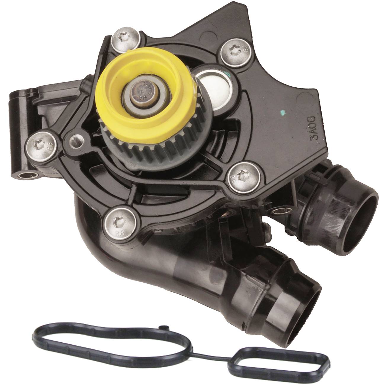Thermostat Assembly to Water Pump for VW Golf Jetta Passat Tiguan 1.8T 2.0T angle 4