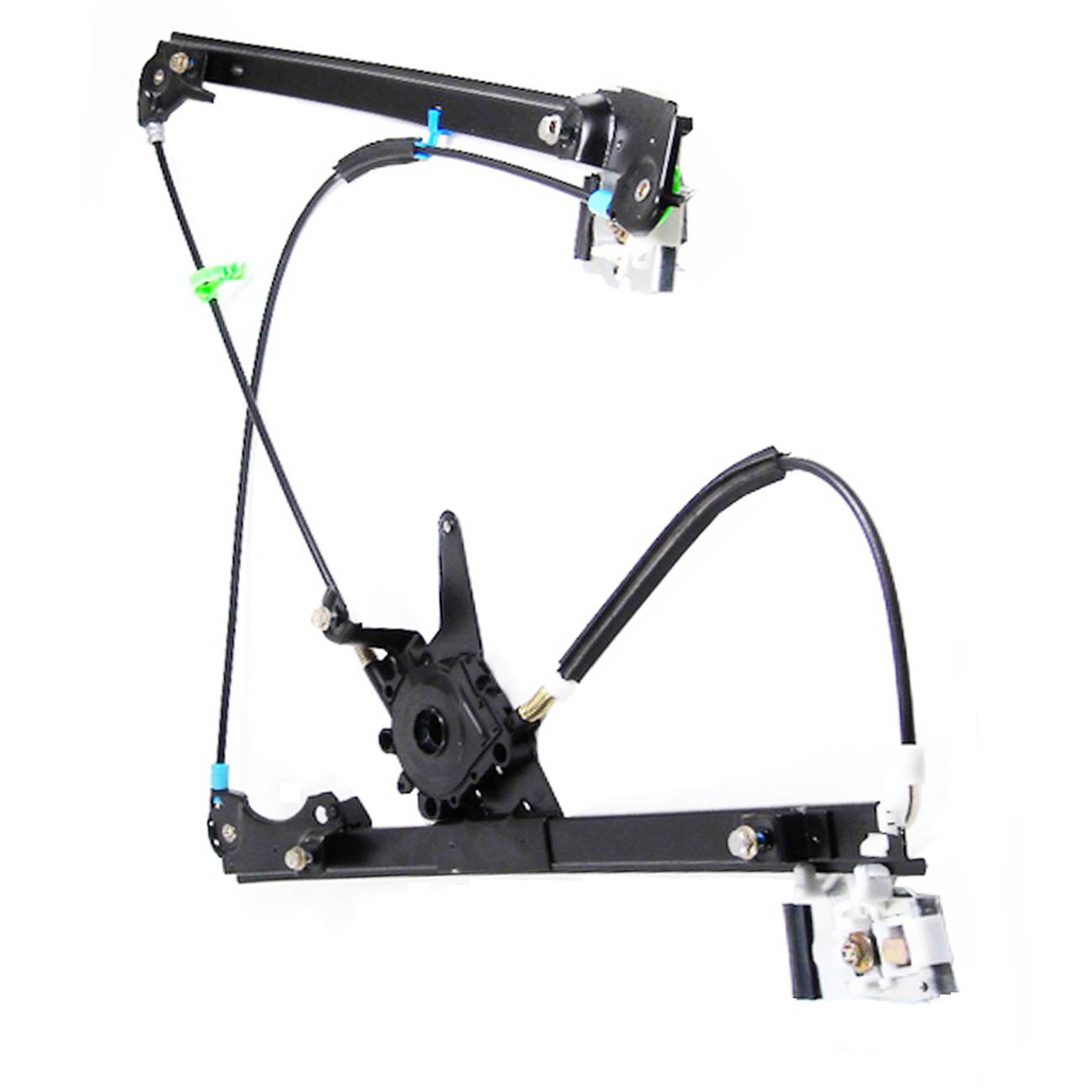 Pravý přední mechanismus stahování okna bez motoru pro Volkswagen Jetta Golf 1993-1999 1H0837462A angle 2