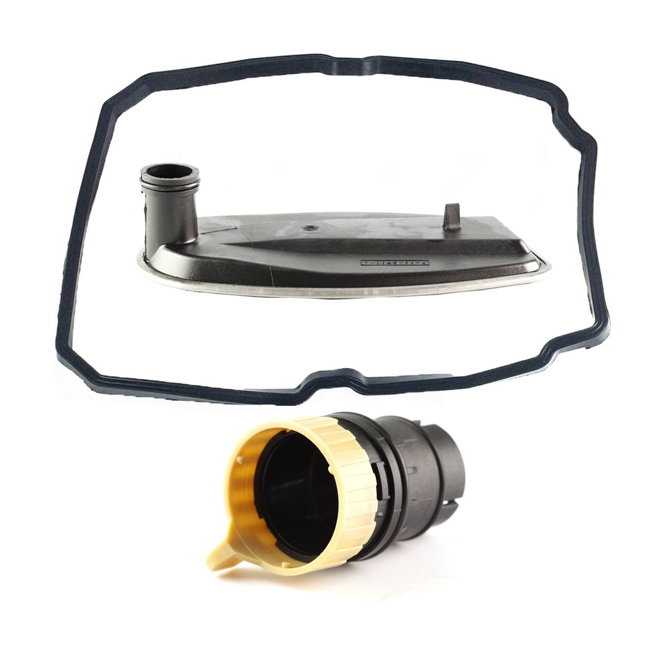 Sada filtru automatické převodovky, těsnění olejové vany a adaptéru se zátkou, 3 kusy, Mercedes BACB11-KIT067 angle 5