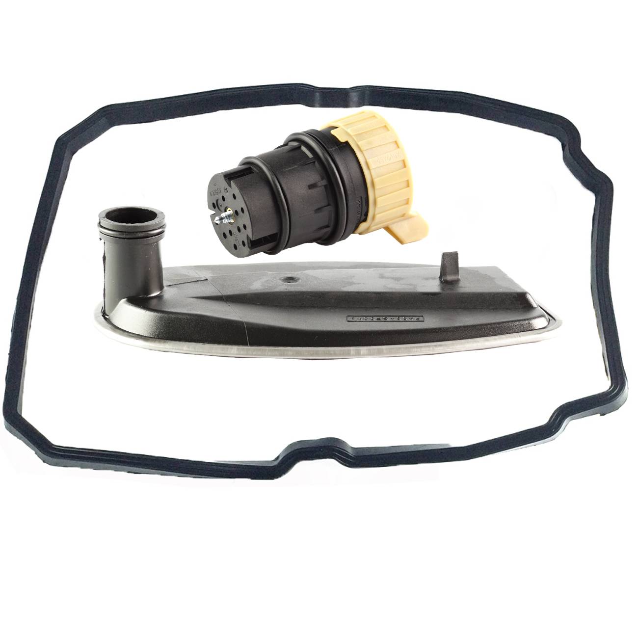 Sada filtru automatické převodovky, těsnění olejové vany a adaptéru se zátkou, 3 kusy, Mercedes BACB11-KIT067 angle 4