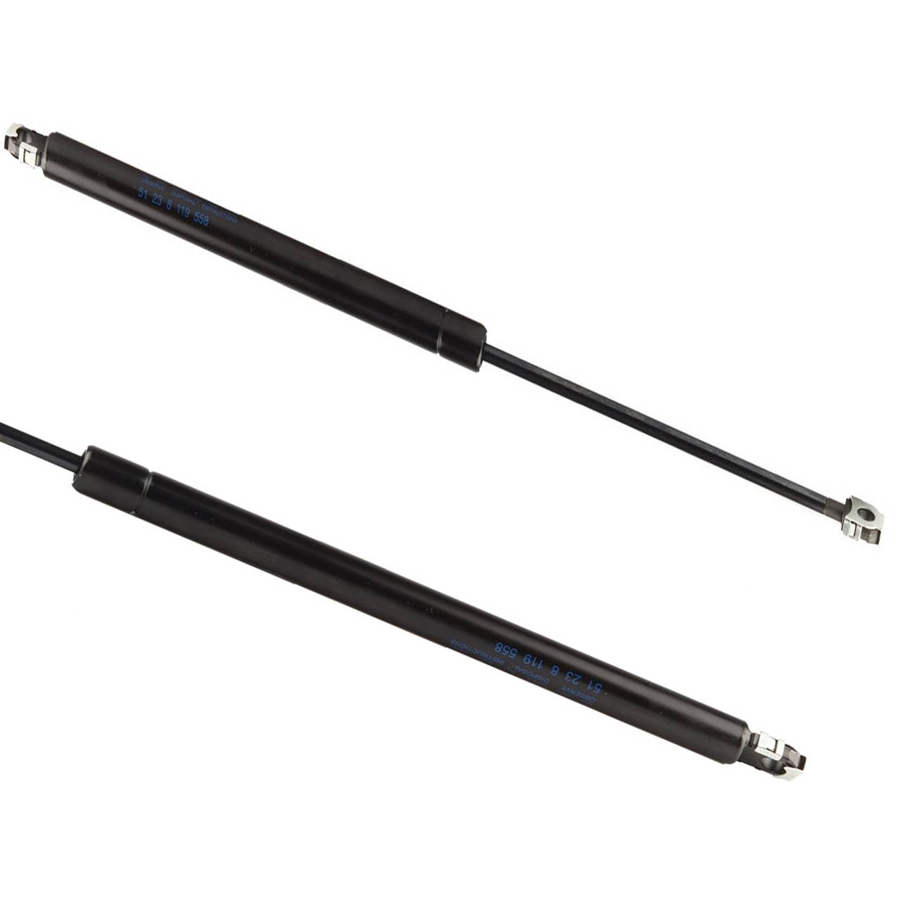 Přední plynová podpěra, tlumič a vzpěra kapoty pro BMW E36 řady 3 51238119558 angle 2