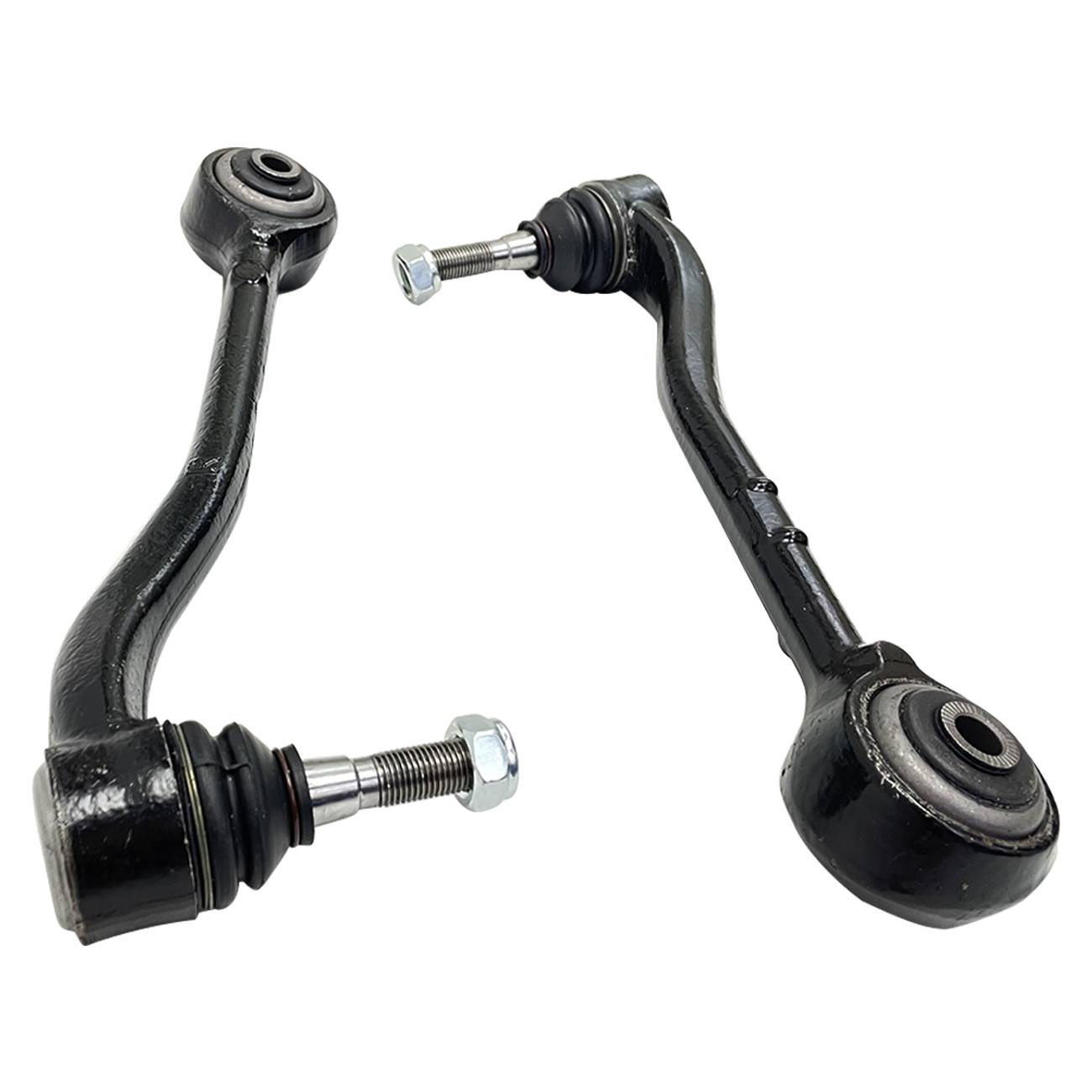 Nová sada 2 předních spodních ramen zavěšení s pouzdry pro zadní montážní polohu, levé a pravé, pro BMW X5 2000–2006 A0058A0119 angle 3
