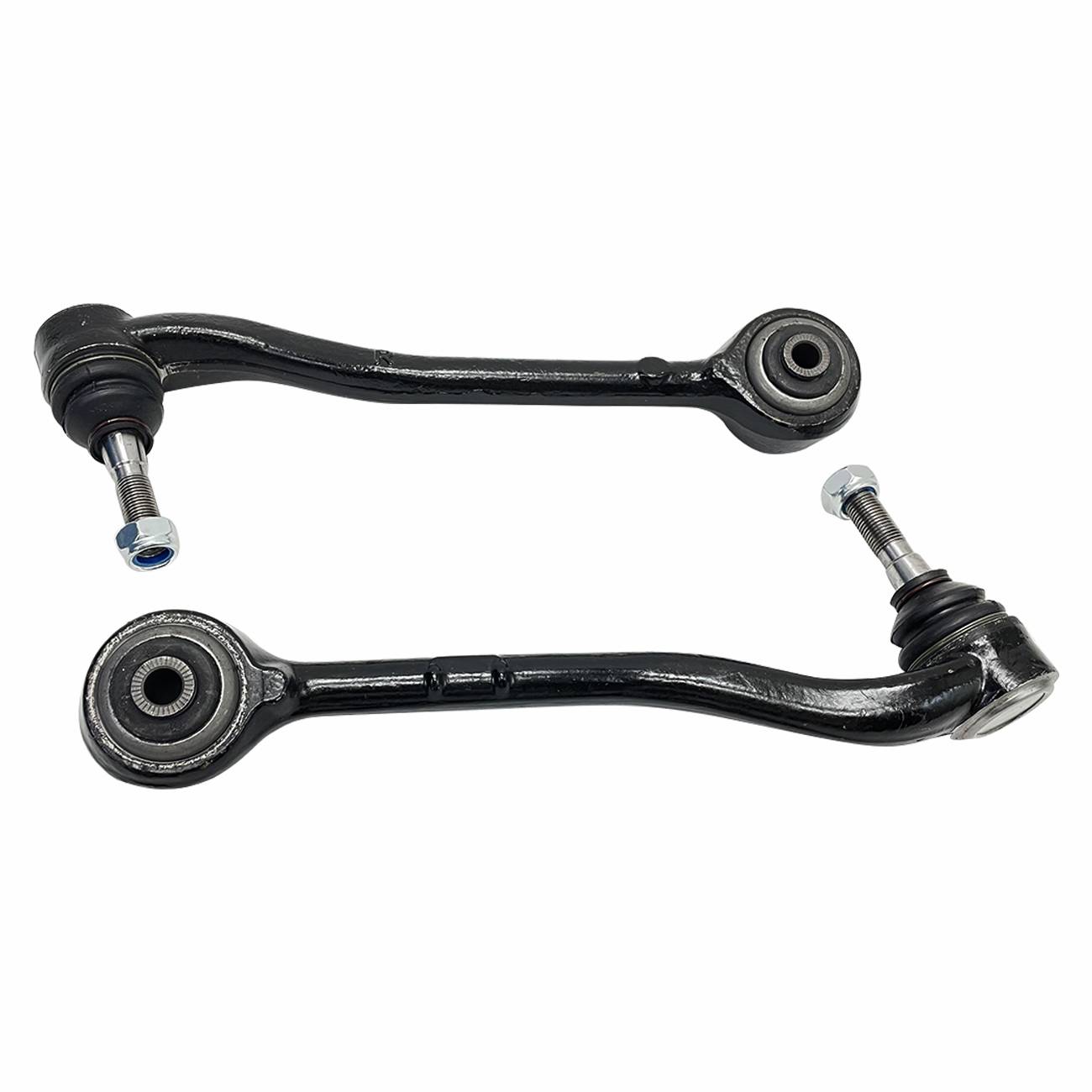 Nová sada 2 předních spodních ramen zavěšení s pouzdry pro zadní montážní polohu, levé a pravé, pro BMW X5 2000–2006 A0058A0119 angle 4
