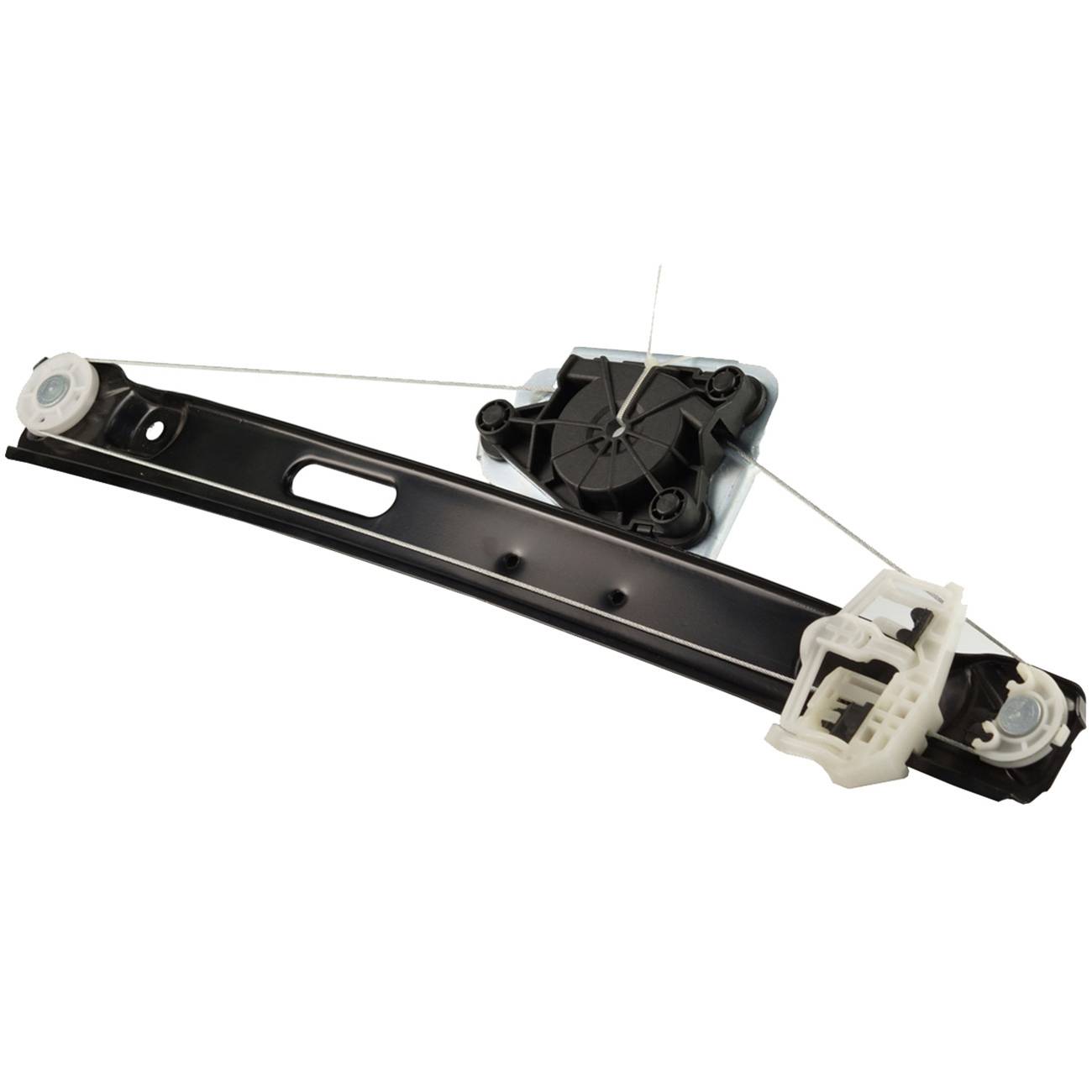 Zadní pravý mechanismus stahování okna na straně spolujezdce bez motoru pro BMW E90 E91 řady 3 ATPA121041 angle 2