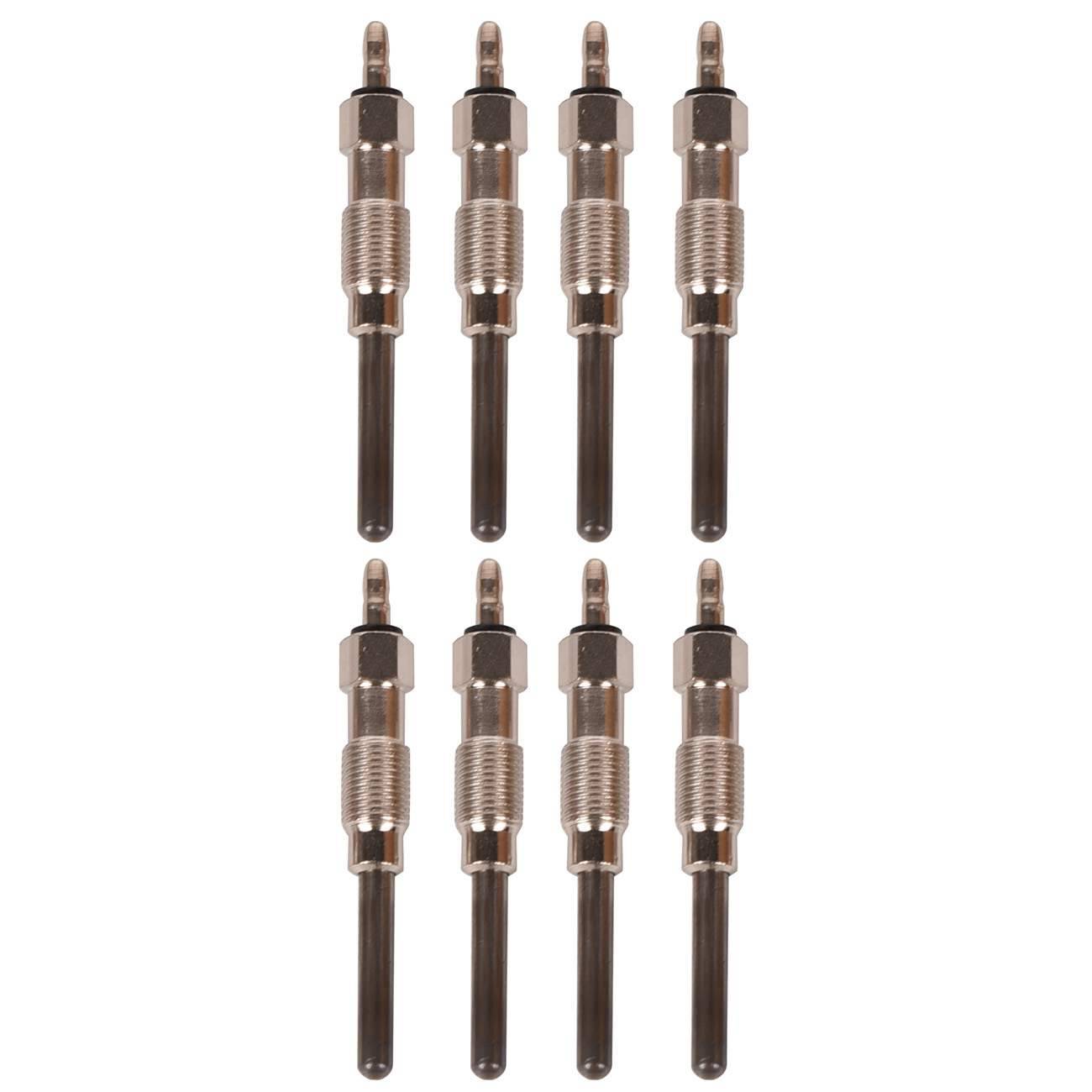 8Pcs Glow Plug 12338771 Fits Hummer Military HMMWV 6.5L 6.2L 1992-2001 angle 2