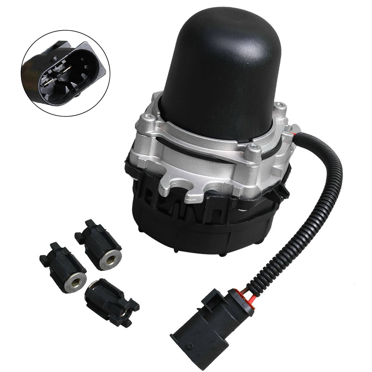 Secondary Air Pump Fits CITROEN PEUGEOT Berlingo Box C2 C3 I Saxo 9653340480 angle 2
