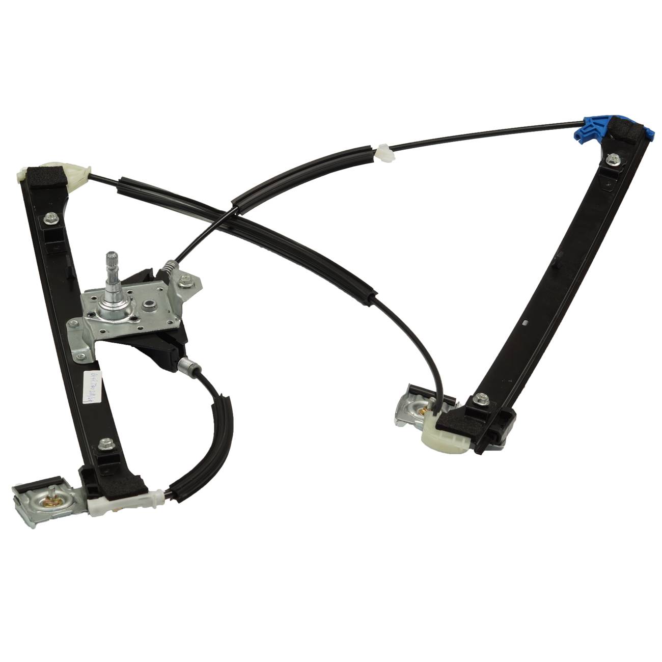Pravý přední mechanismus stahování okna, strana spolujezdce, bez motoru, VW Derby 1995-2008 / Van 2006-2009 ATPP1314126019 angle 2