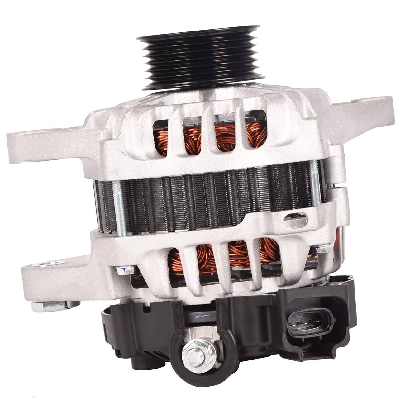 Nový náhradní alternátor 12 V 90 A s řemenicí overdrive pro Hyundai Accent Veloster Kia Rio A0282A0016